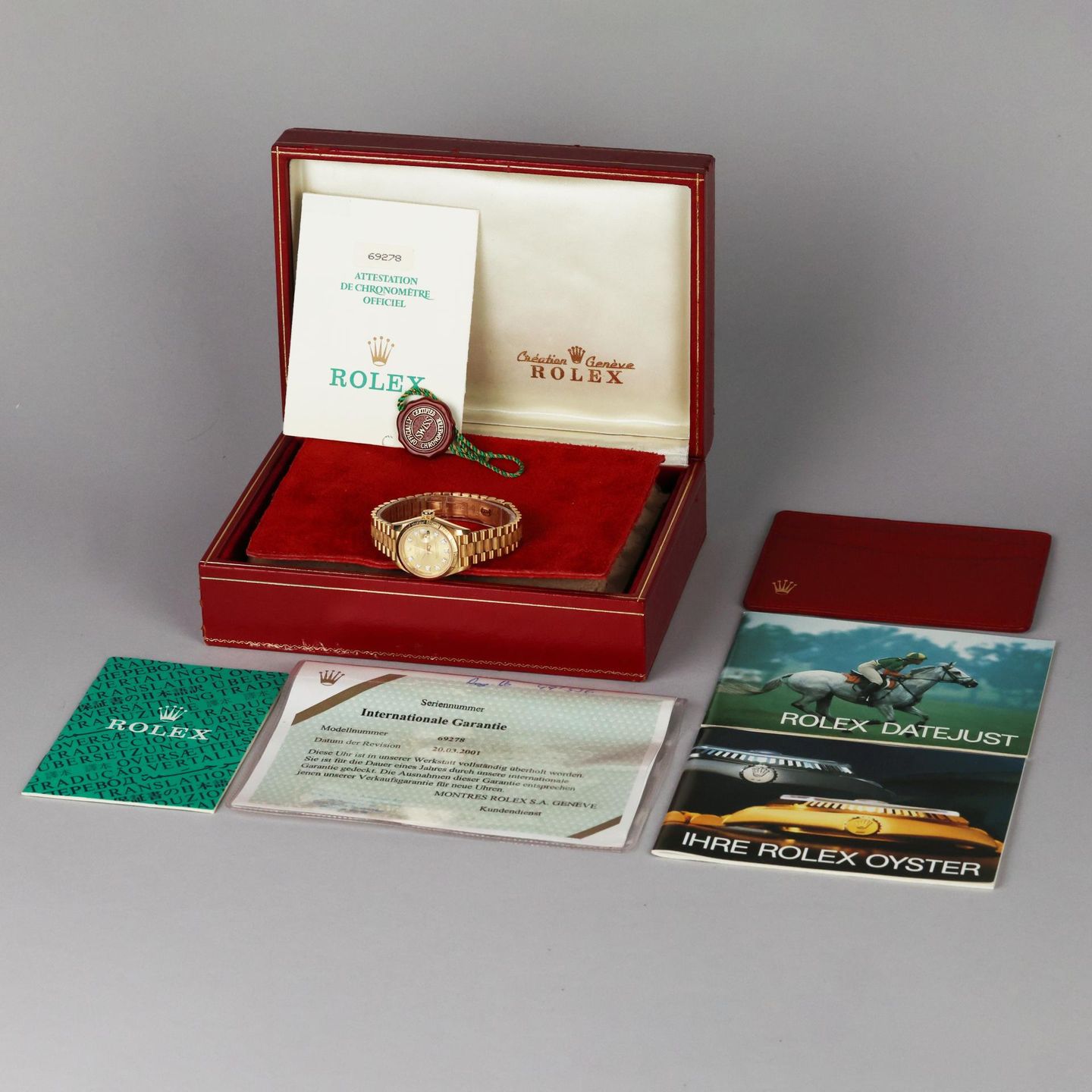 Rolex Lady-Datejust 69278 - (8/8)