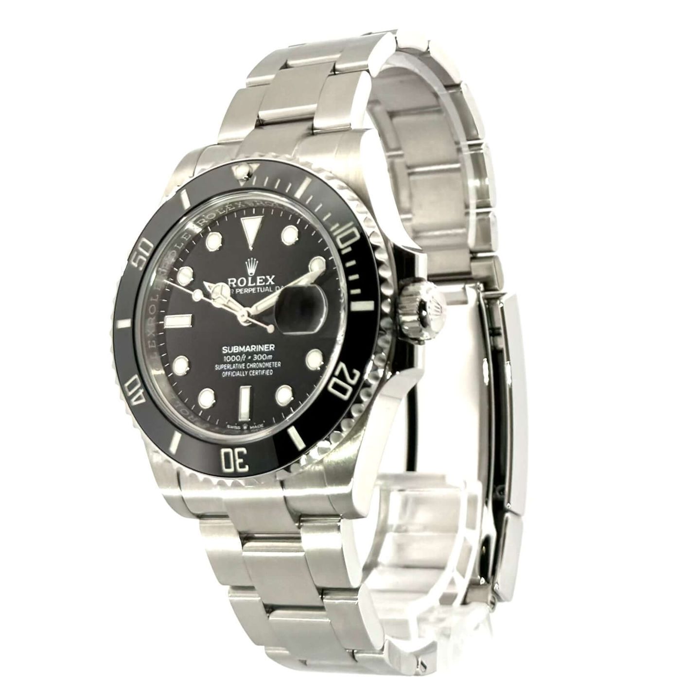 Rolex Submariner Date 126610LN (2021) - Zwart wijzerplaat 41mm Staal (3/8)