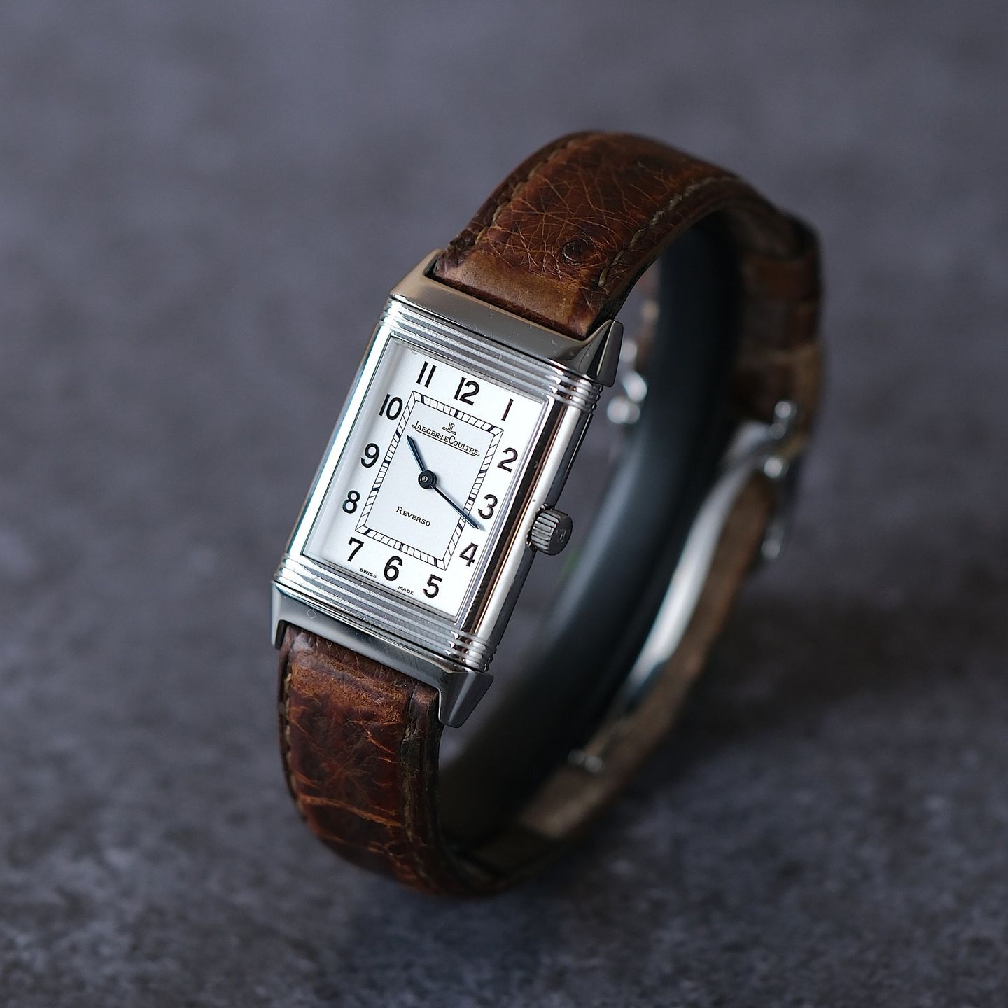 Jaeger-LeCoultre Reverso Classique 252.8.86 (Unknown (random serial)) - Silver dial 23 mm Steel case (3/7)