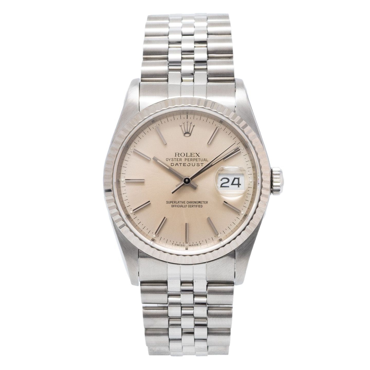 Rolex Datejust 36 16234 (2000) - 36mm Staal (1/5)