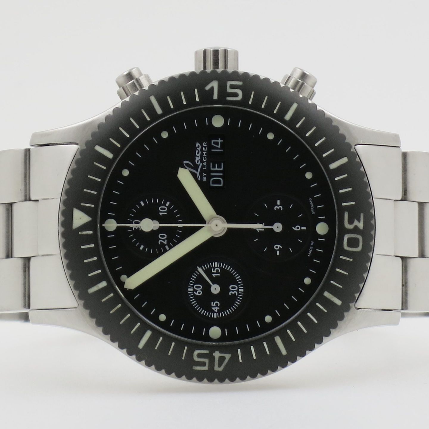 Laco Unknown 86 1199 (2007) - Black dial 42 mm Steel case (2/4)