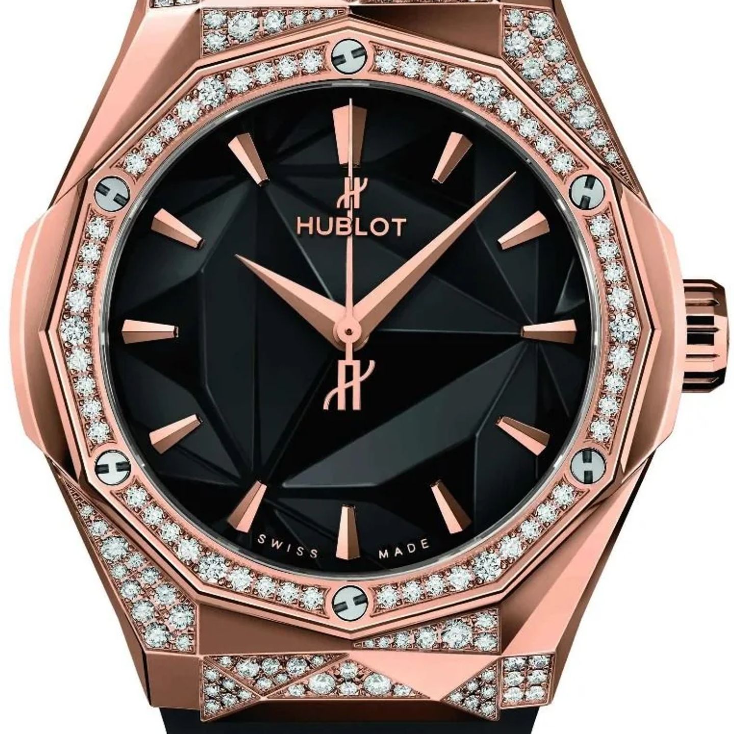 Hublot Classic Fusion 550.OS.1800.RX.1804.ORL19 (2026) - Black dial 40 mm Rose Gold case (1/1)