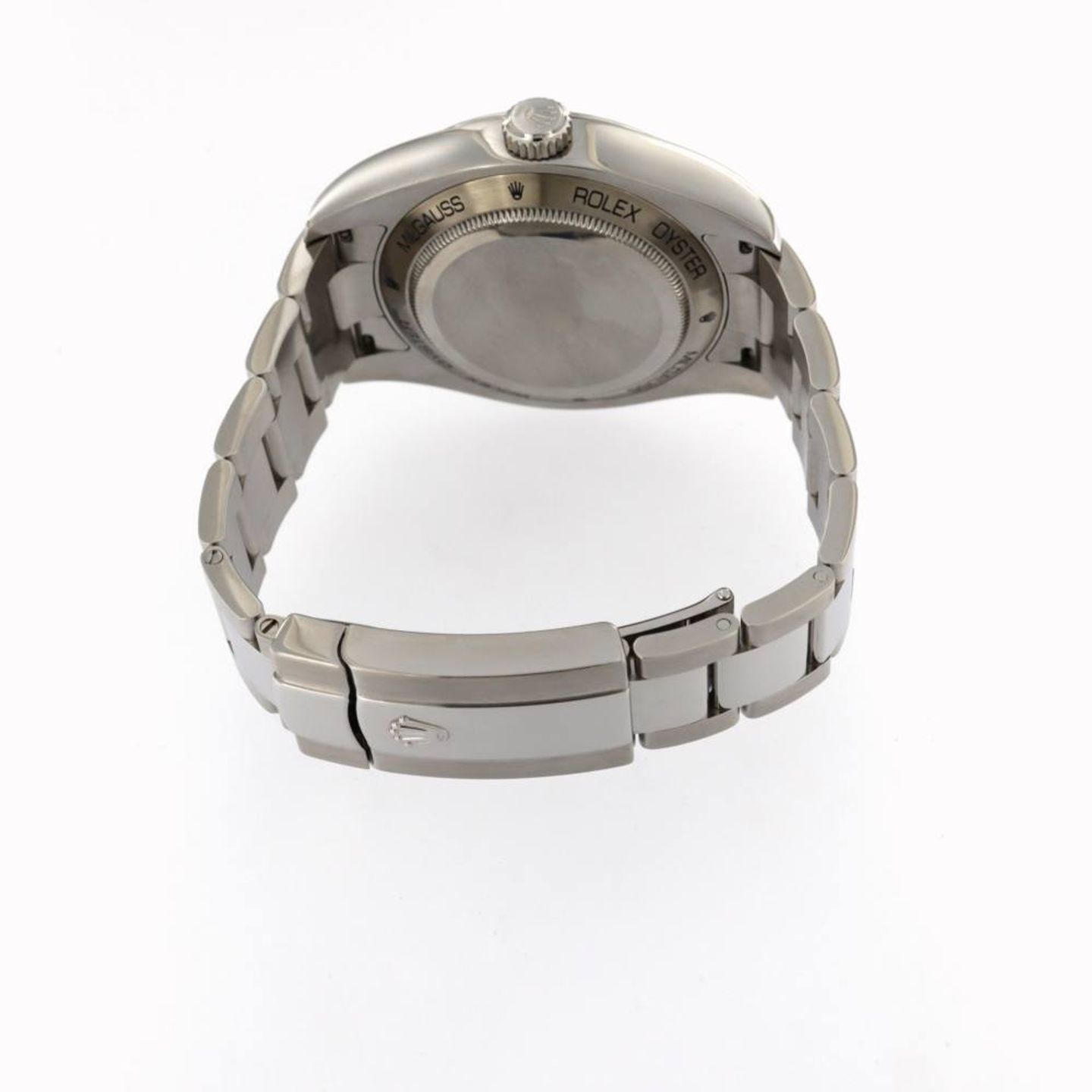 Rolex Milgauss 116400 (2010) - White dial 40 mm Steel case (4/6)