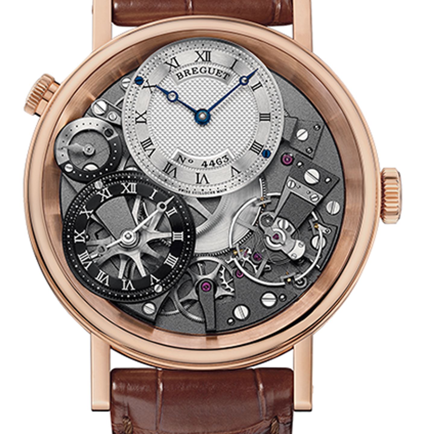 Breguet Tradition 7067BR/G1/9W6 (2025) - Blauw wijzerplaat 40mm Roségoud (1/1)