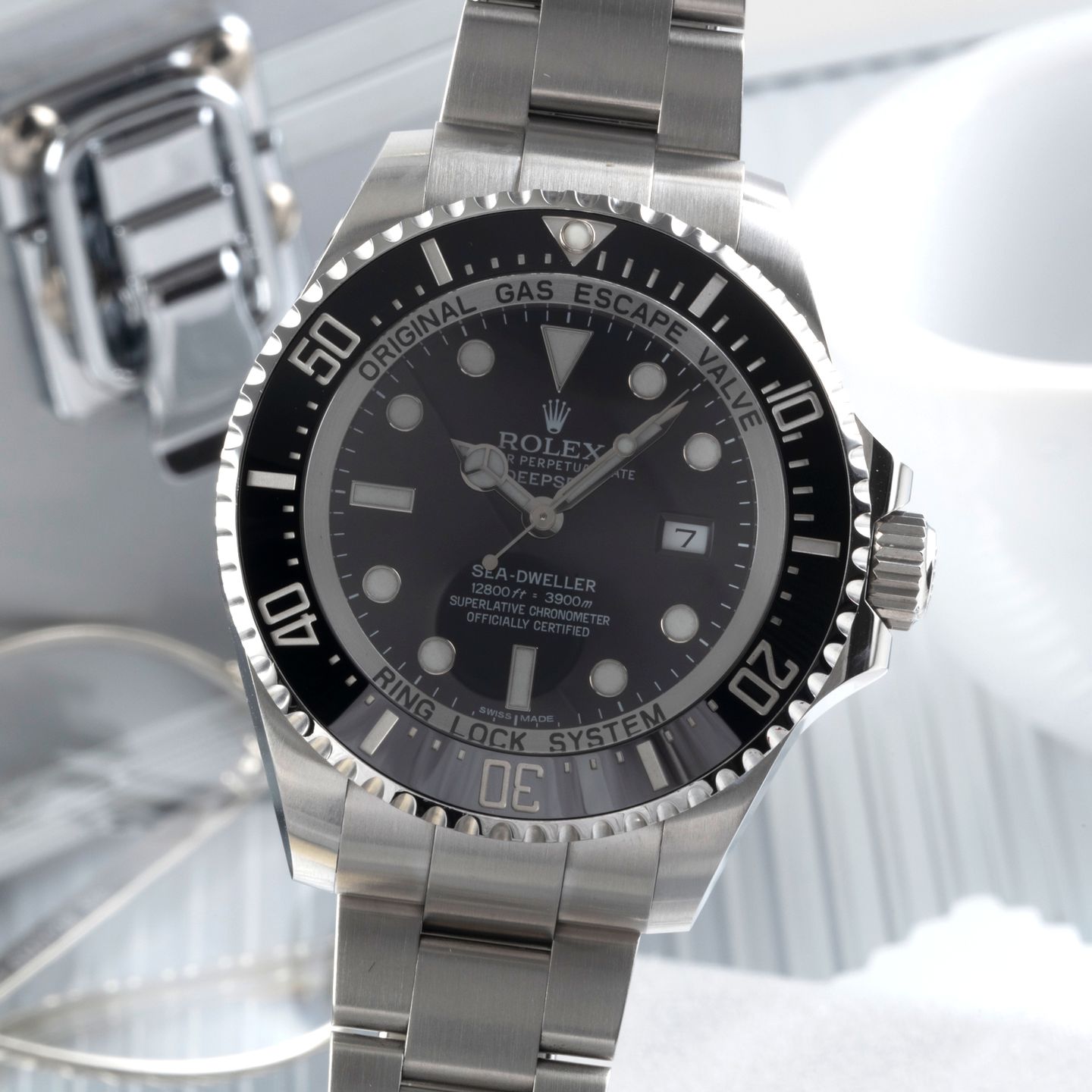 Rolex Sea-Dweller Deepsea 116660 (Onbekend (willekeurig serienummer)) - 44mm Staal (3/8)