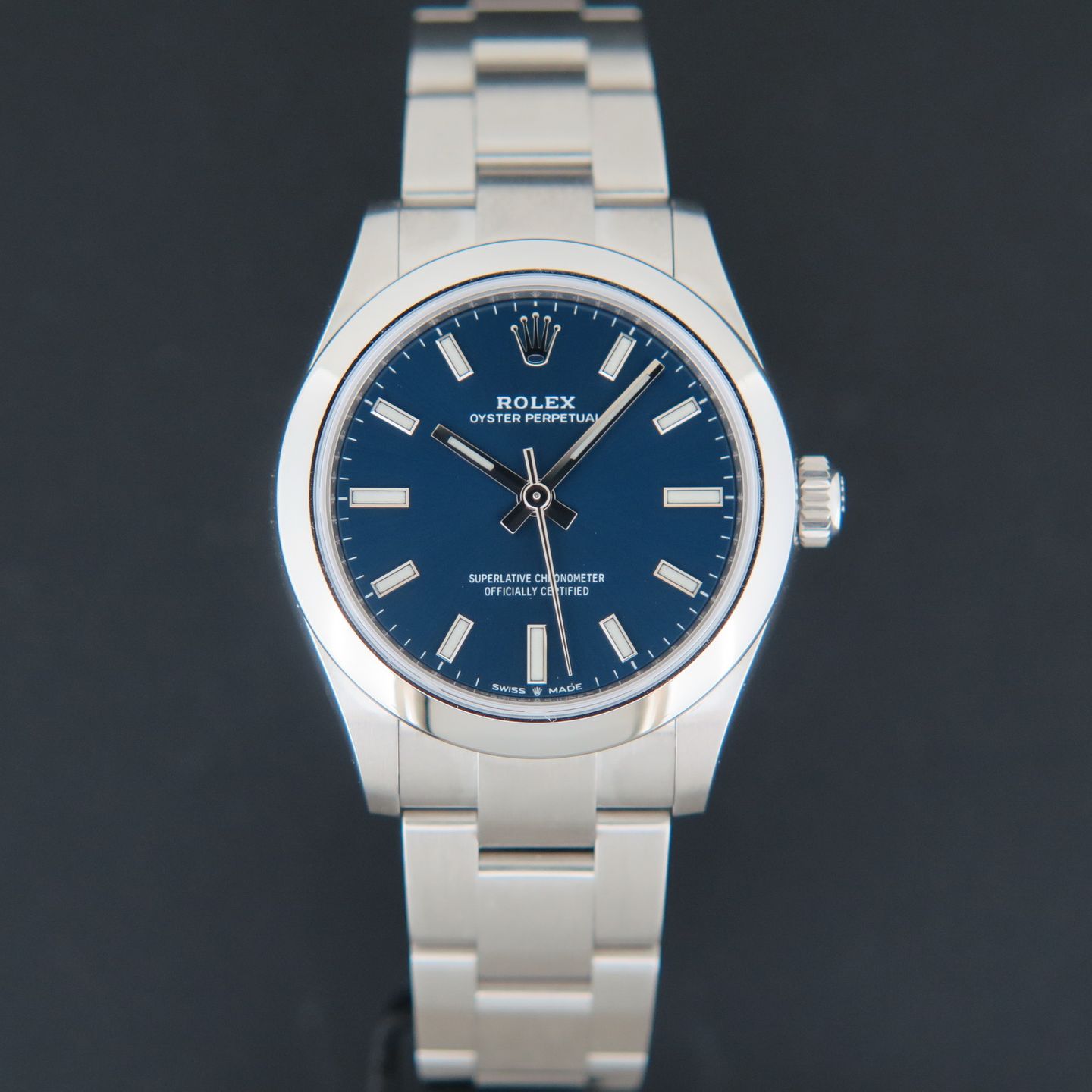 Rolex Oyster Perpetual 277200 (2023) - Multi-colour dial 31 mm Steel case (3/4)