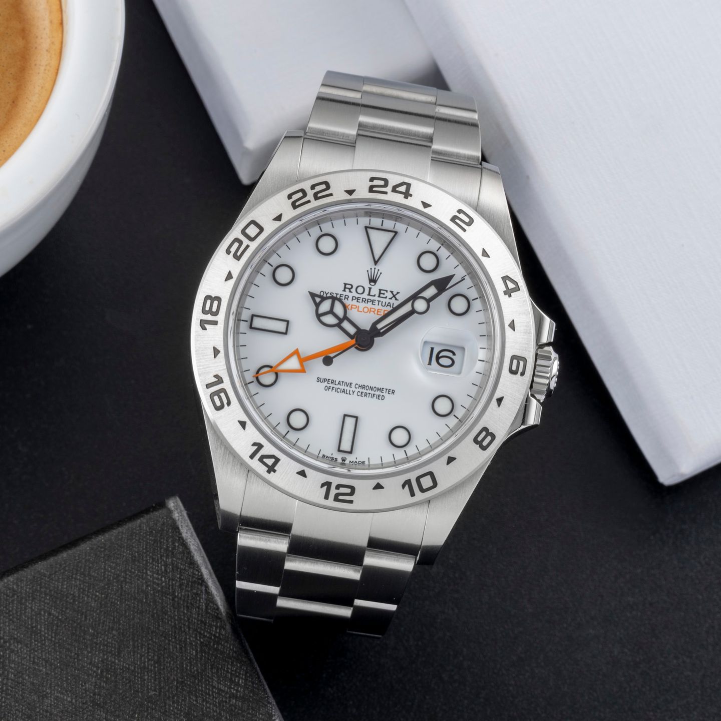 Rolex Explorer II 226570 (Unknown (random serial)) - 42 mm Steel case (1/8)