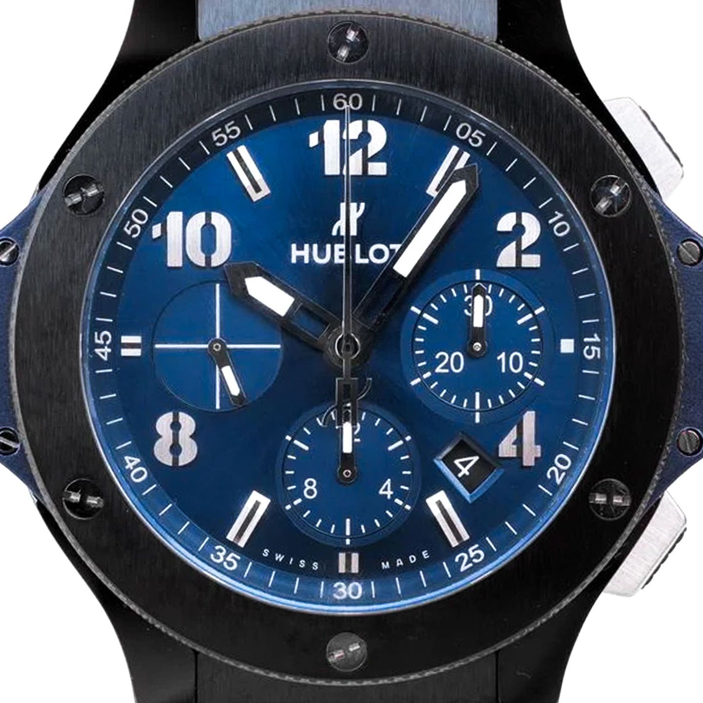 Hublot Big Bang 44 mm 301.CM.710.RX (2022) - Blue dial 44 mm Ceramic case (2/5)