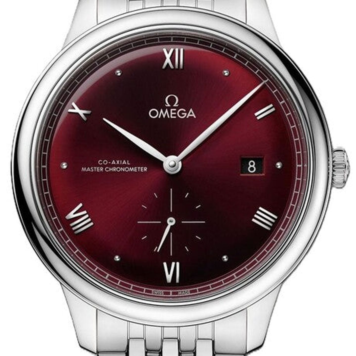 Omega De Ville 434.10.41.20.11.001 (2026) - Red dial 41 mm Steel case (1/1)