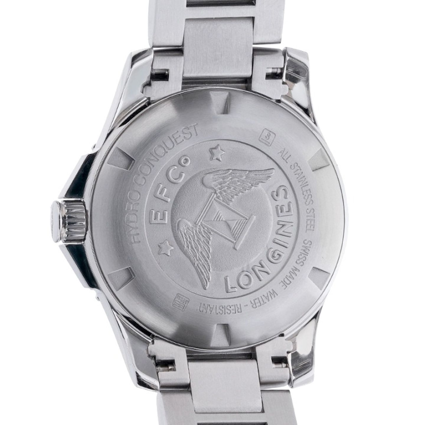 Longines HydroConquest L3.781.4.56.6 (2025) - Black dial 41 mm Steel case (6/7)