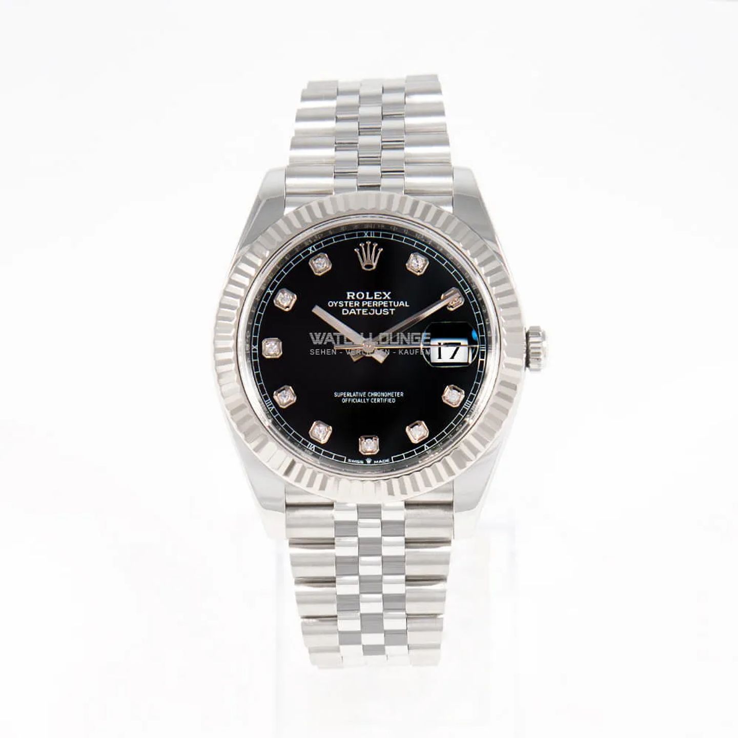 Rolex Datejust 41 126334 (2022) - Black dial 41 mm Steel case (3/8)