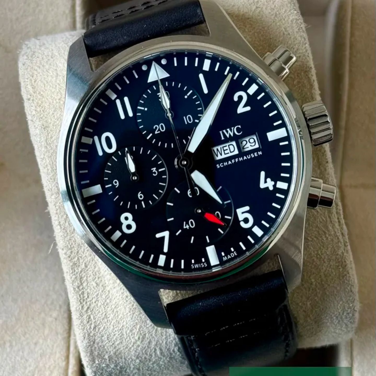 IWC Pilot Chronograph IW388111 (2023) - 41mm Staal (1/7)