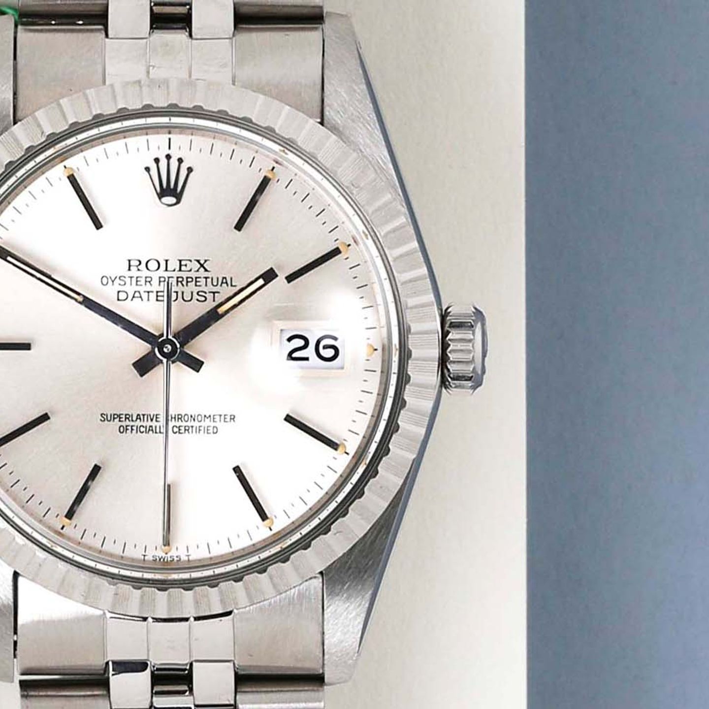 Rolex Datejust 36 16030 (1984) - 36 mm Steel case (5/8)