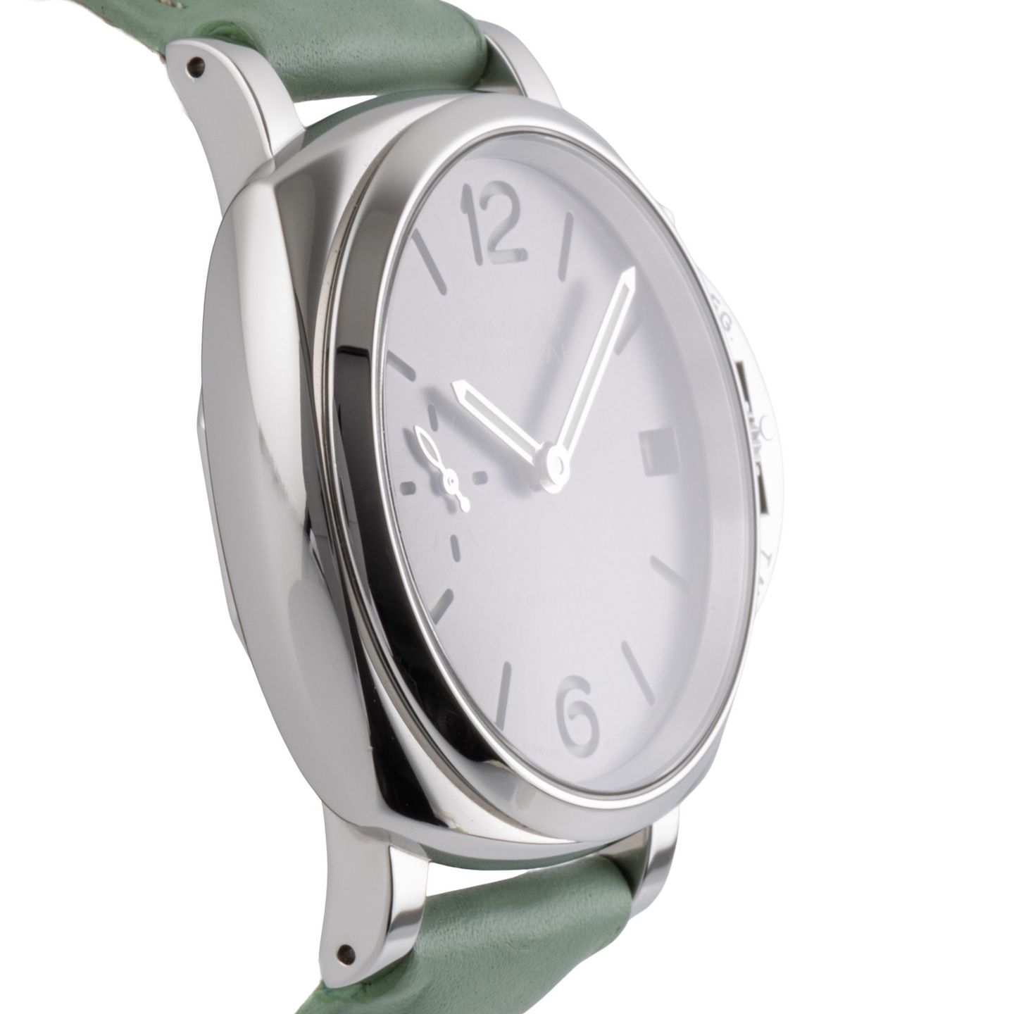 Panerai Luminor Due PAM00755 (Unknown (random serial)) - Grey dial 38 mm Steel case (7/8)