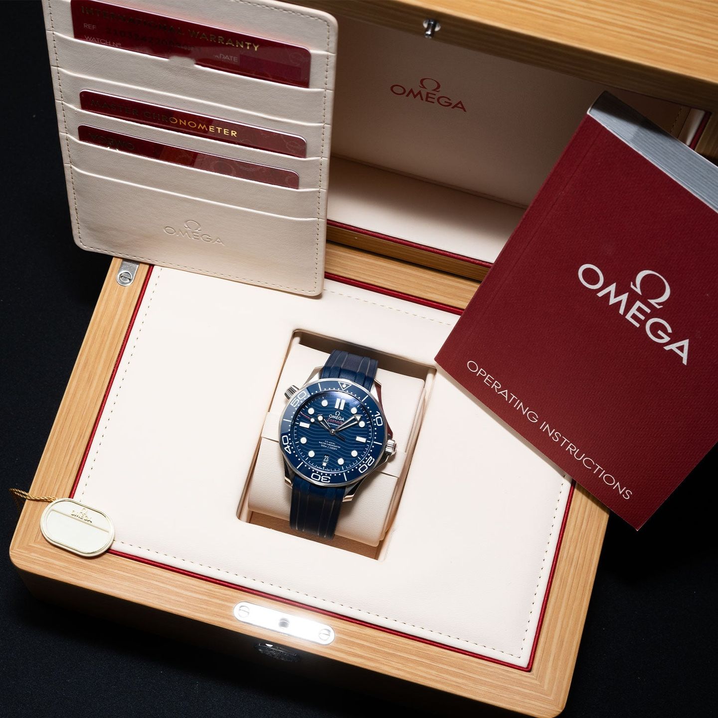 Omega Seamaster Diver 300 M 210.32.42.20.03.001 (2024) - Blue dial 42 mm Steel case (5/5)