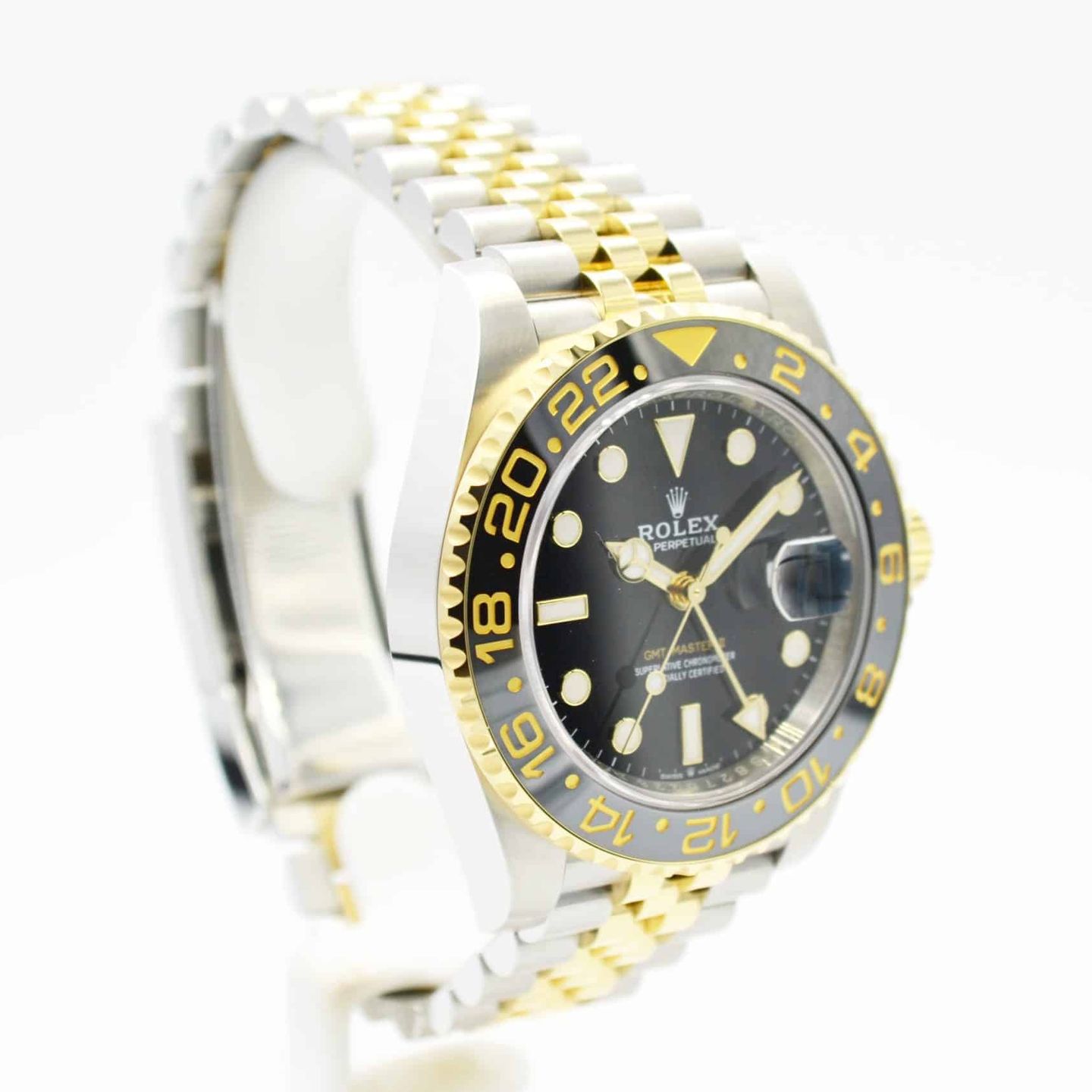 Rolex GMT-Master II 126713GRNR (2024) - Zwart wijzerplaat 40mm Goud/Staal (6/7)