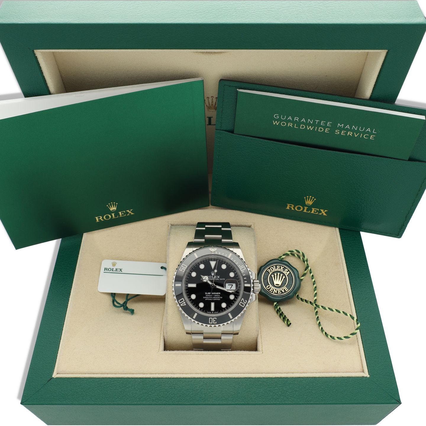 Rolex Submariner Date 126610LN (2023) - Zwart wijzerplaat 41mm Staal (8/8)