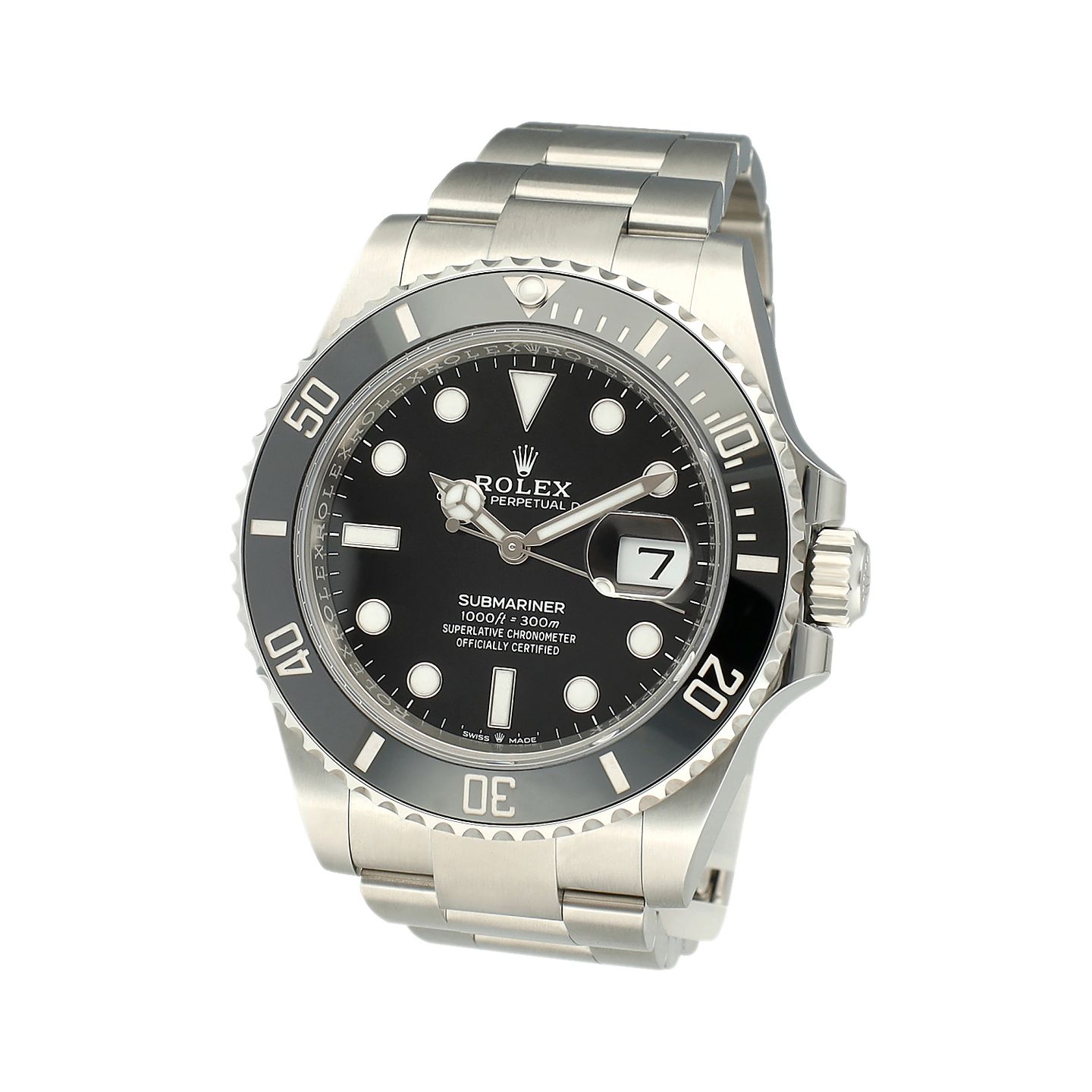 Rolex Submariner Date 126610LN (2023) - Zwart wijzerplaat 41mm Staal (4/8)