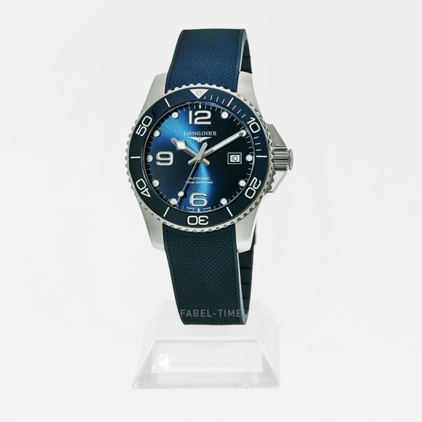 Longines HydroConquest L3.782.4.96.9 (2024) - Blauw wijzerplaat 43mm Staal (1/1)