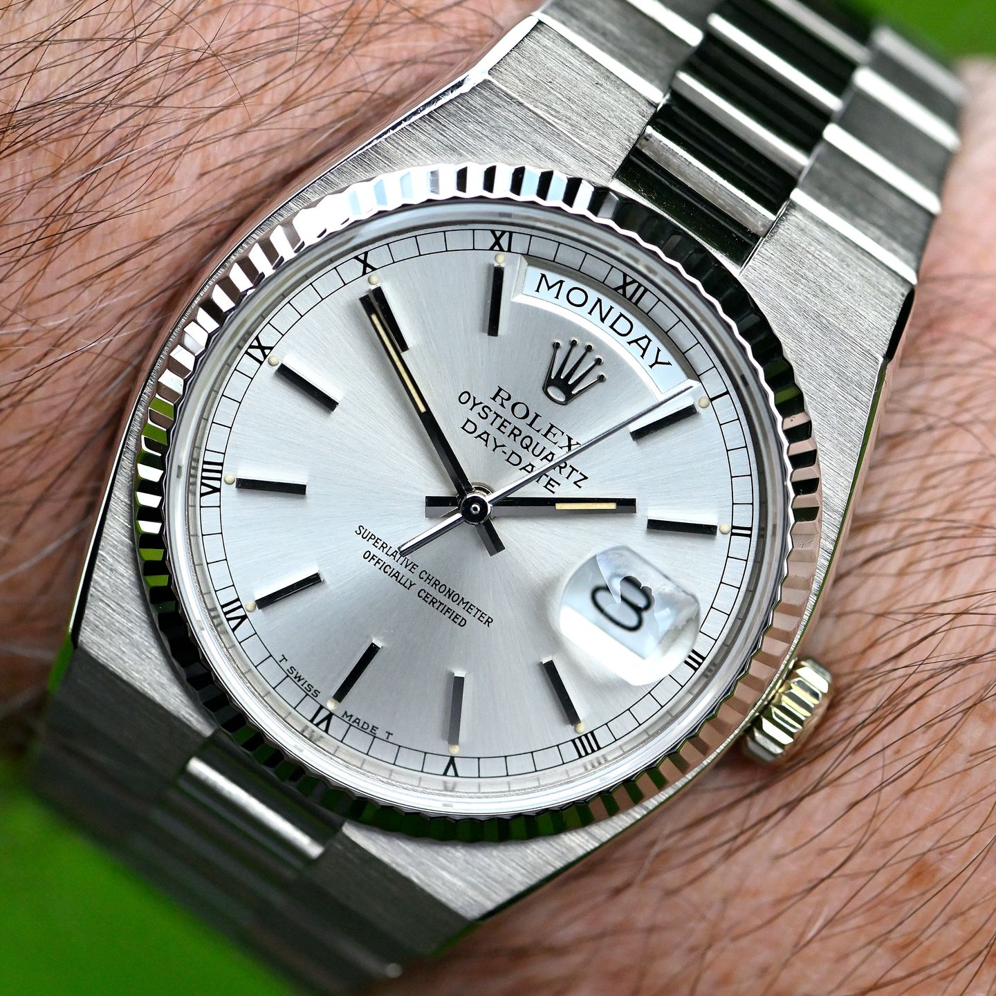 Rolex Day-Date Oysterquartz 19019 - (2/8)