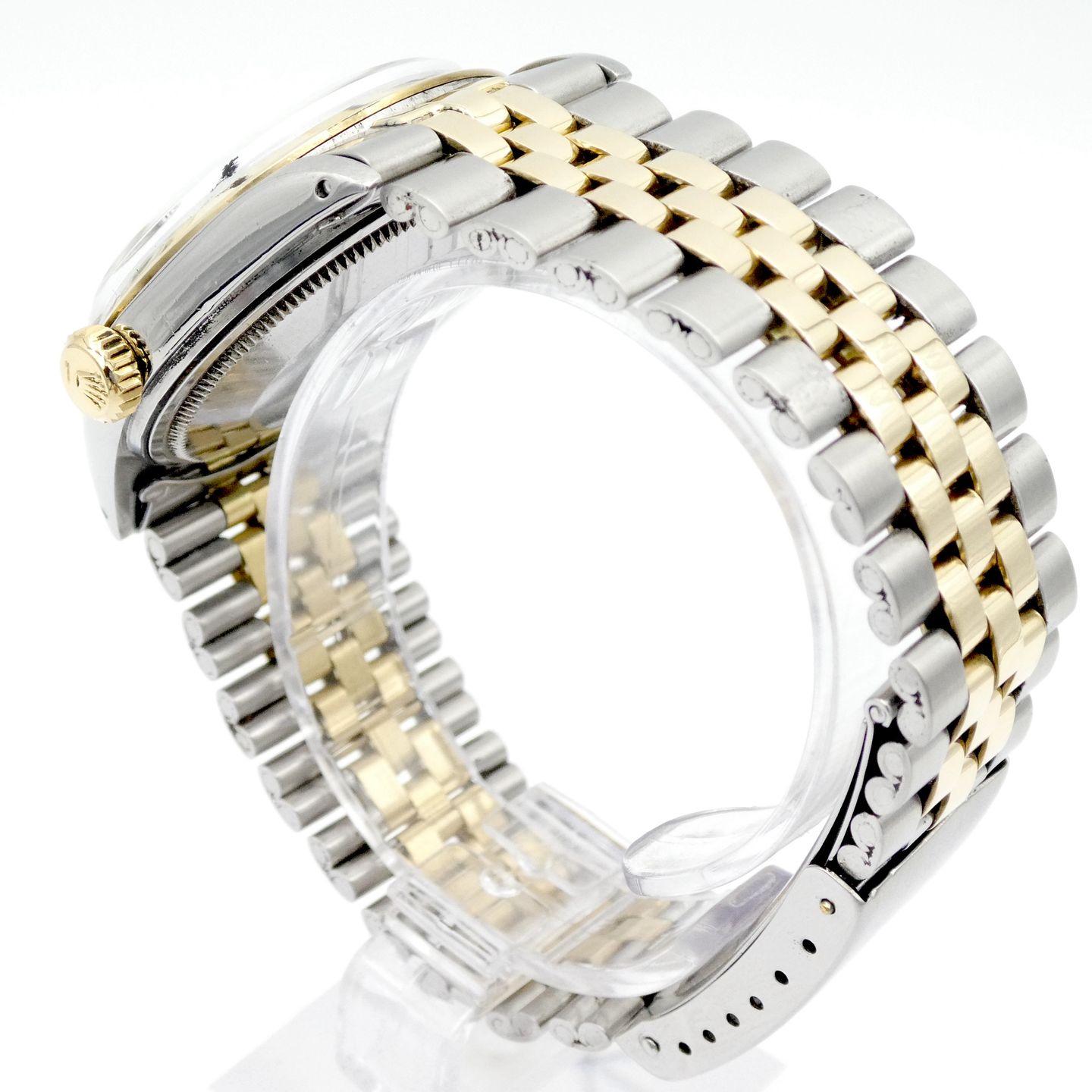Rolex Datejust 1600 (1972) - Grey dial 36 mm Gold/Steel case (4/8)