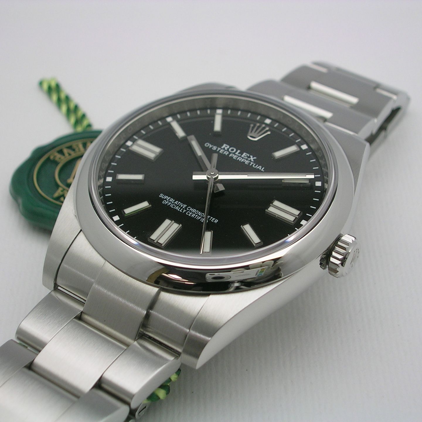 Rolex Oyster Perpetual 41 124300 (2022) - Zwart wijzerplaat 41mm Staal (4/6)