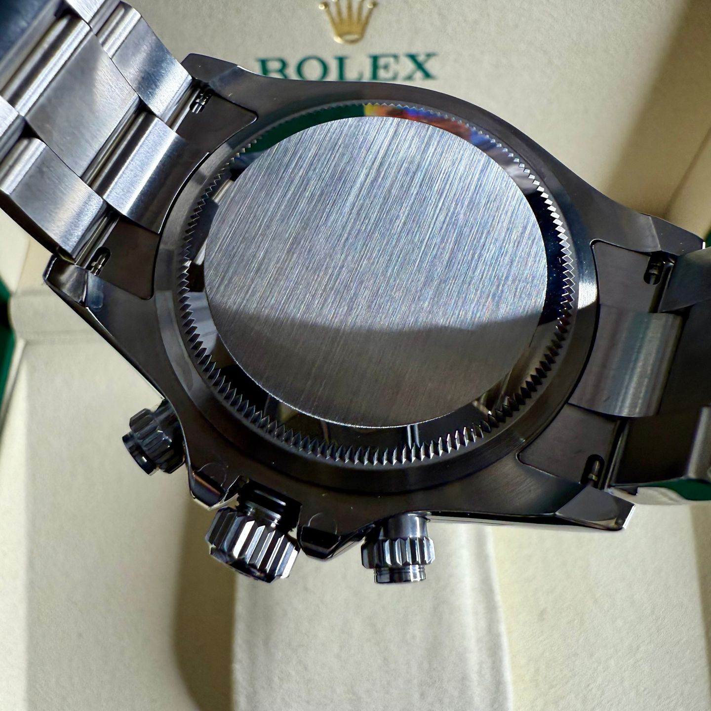 Rolex Daytona 126500LN (2024) - White dial 40 mm Steel case (7/8)