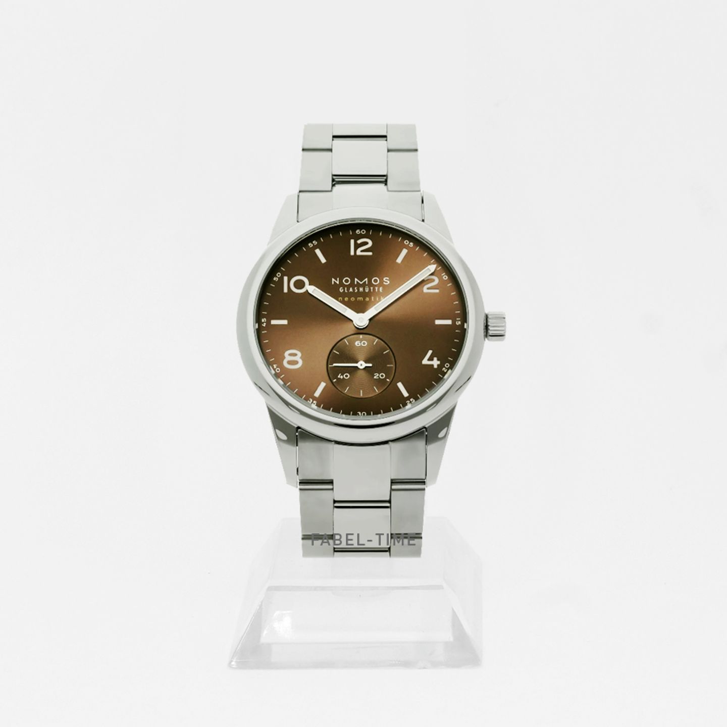 NOMOS Club Neomatik 762 (2024) - Brown dial 40 mm Steel case (1/1)