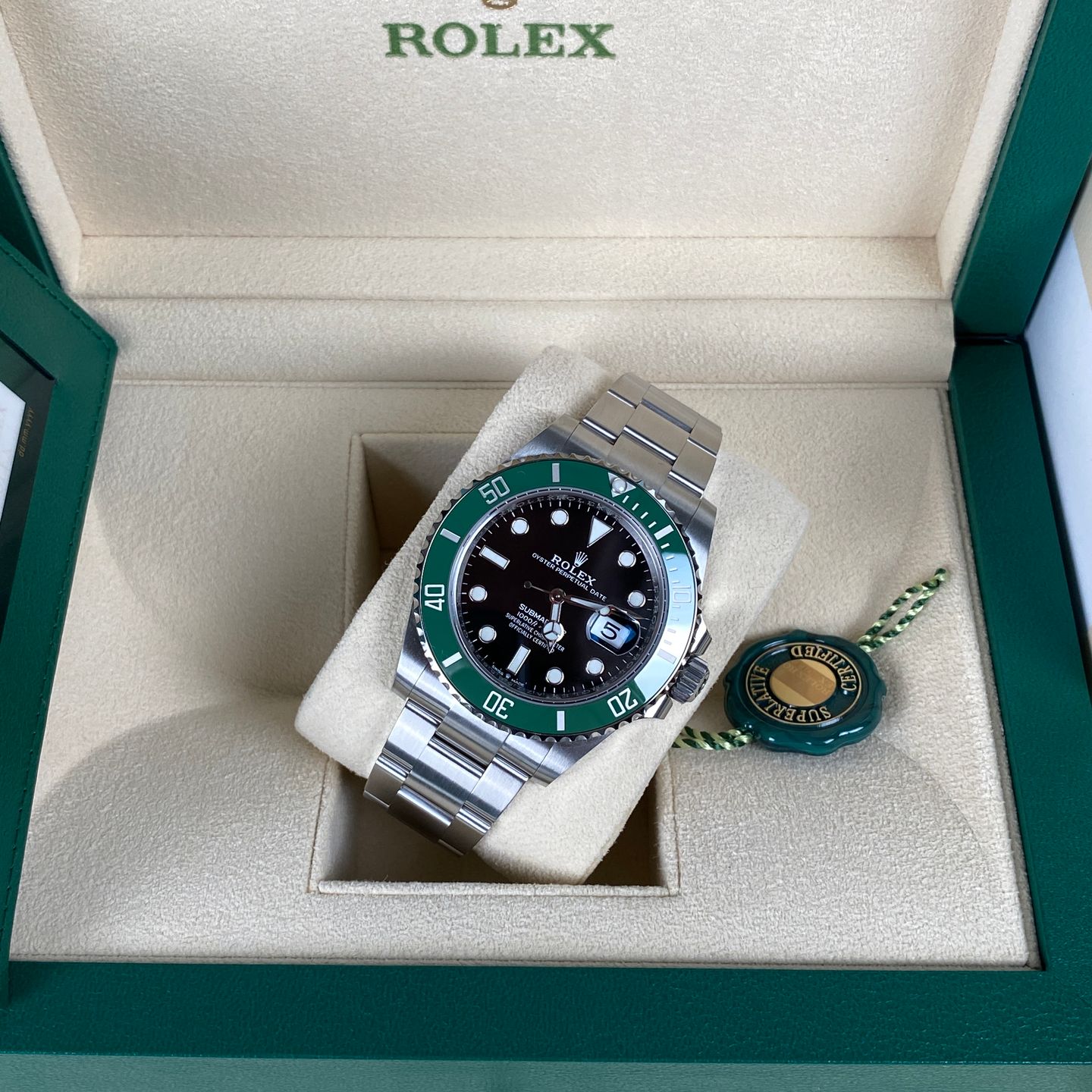 Rolex Submariner Date 126610LV (2023) - Zwart wijzerplaat 41mm Staal (7/8)