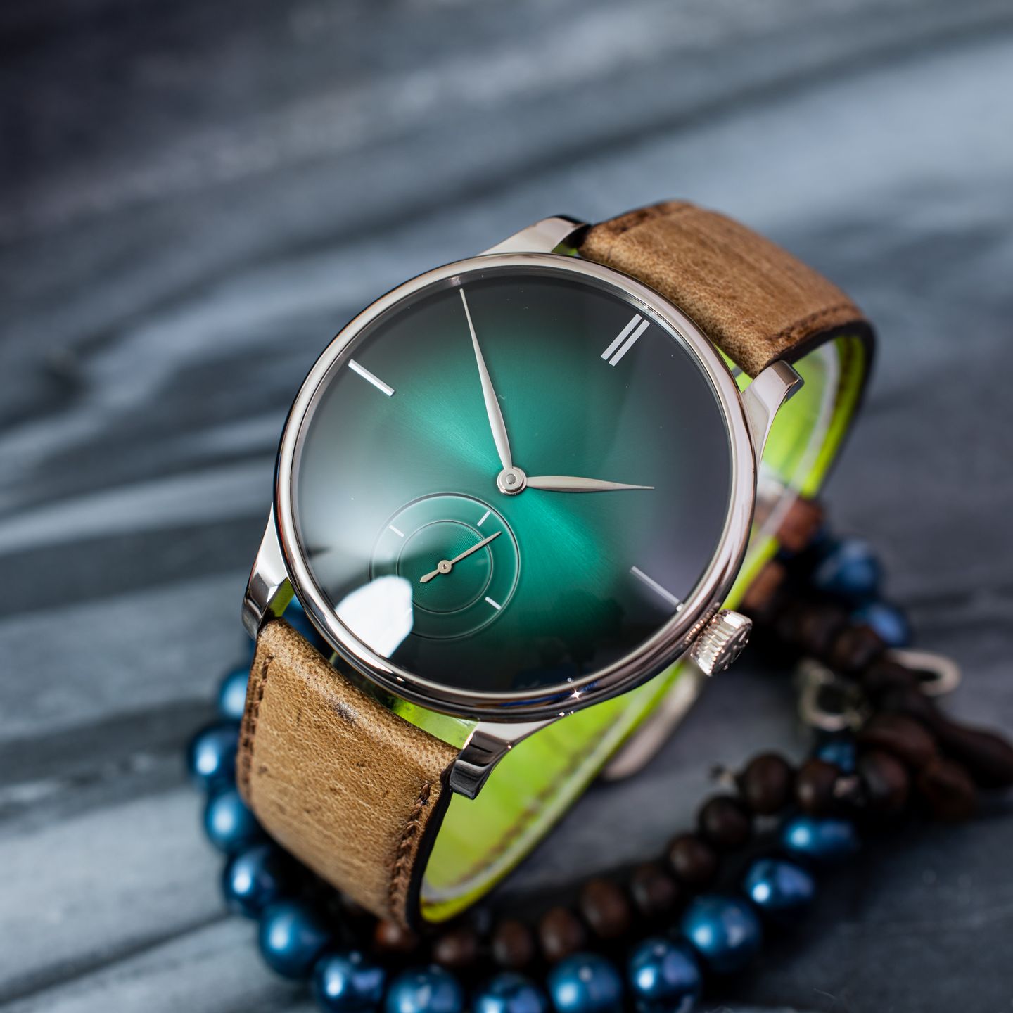 H. Moser & Cie. Venturer 2327-0209 (2017) - 40mm Staal (3/8)