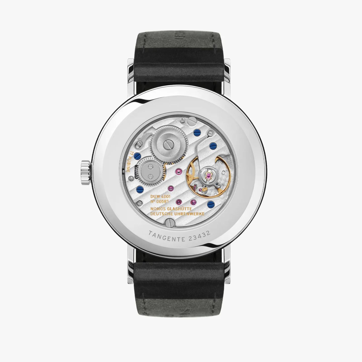 NOMOS Tangente 38 164 (2026) - White dial 38 mm Steel case (2/3)
