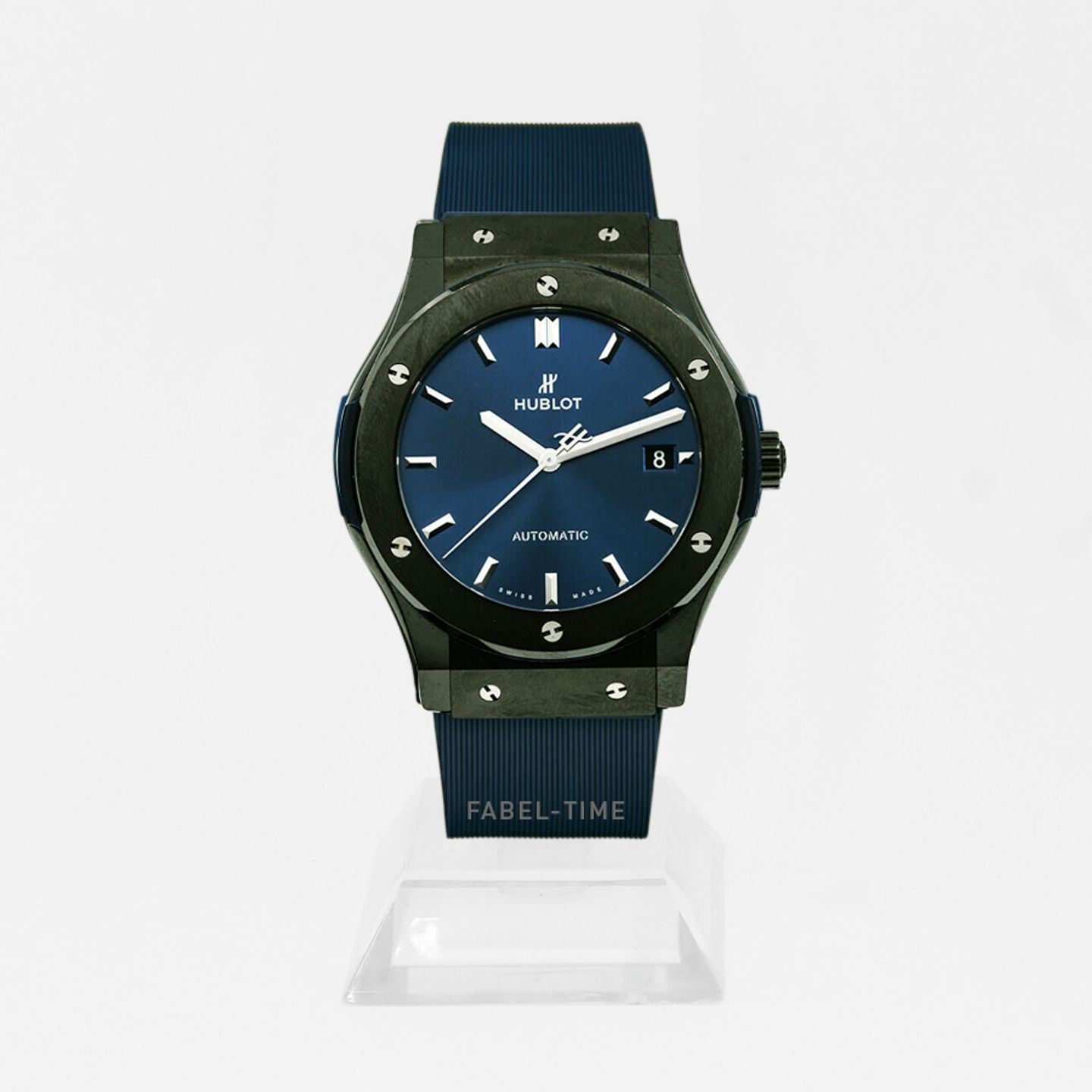 Hublot Classic Fusion Blue 542.CM.7170.RX (2024) - Blauw wijzerplaat 42mm Keramiek (1/1)