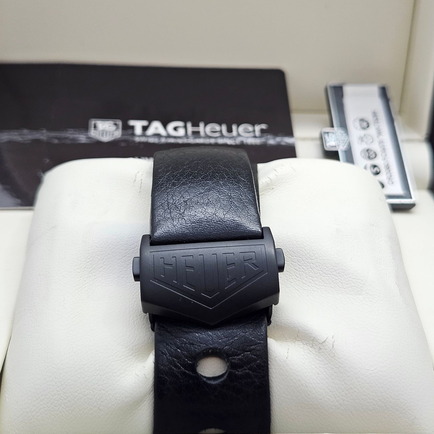 TAG Heuer Monza CR2080.FC6375 (2022) - Black dial 42 mm Titanium case (6/8)