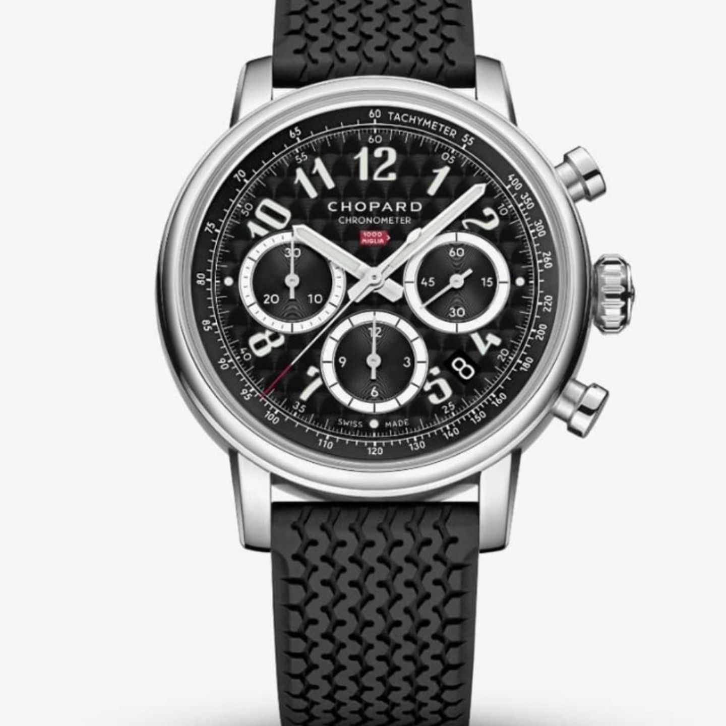 Chopard Mille Miglia 168619-3001 (2023) - Zwart wijzerplaat 41mm Staal (1/1)