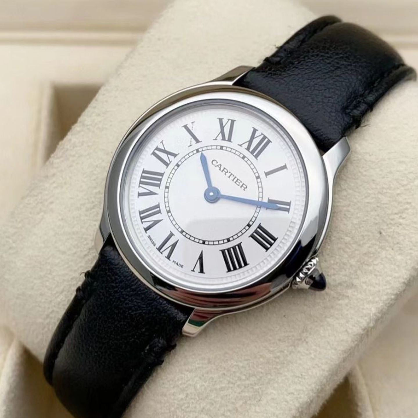 Cartier Ronde Croisière de Cartier WSRN0030 (2024) - White dial 29 mm Steel case (1/4)
