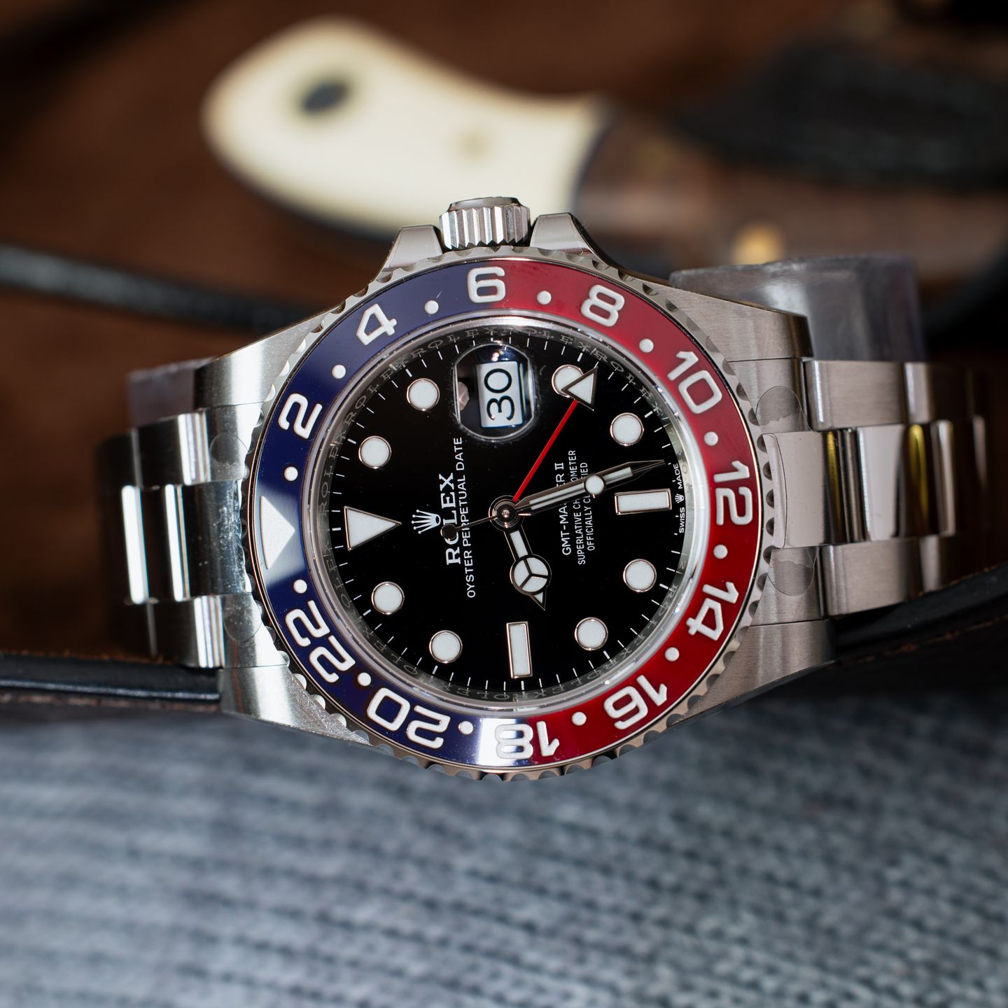 Rolex GMT-Master II 126710BLRO (2020) - Zwart wijzerplaat 40mm Staal (4/8)