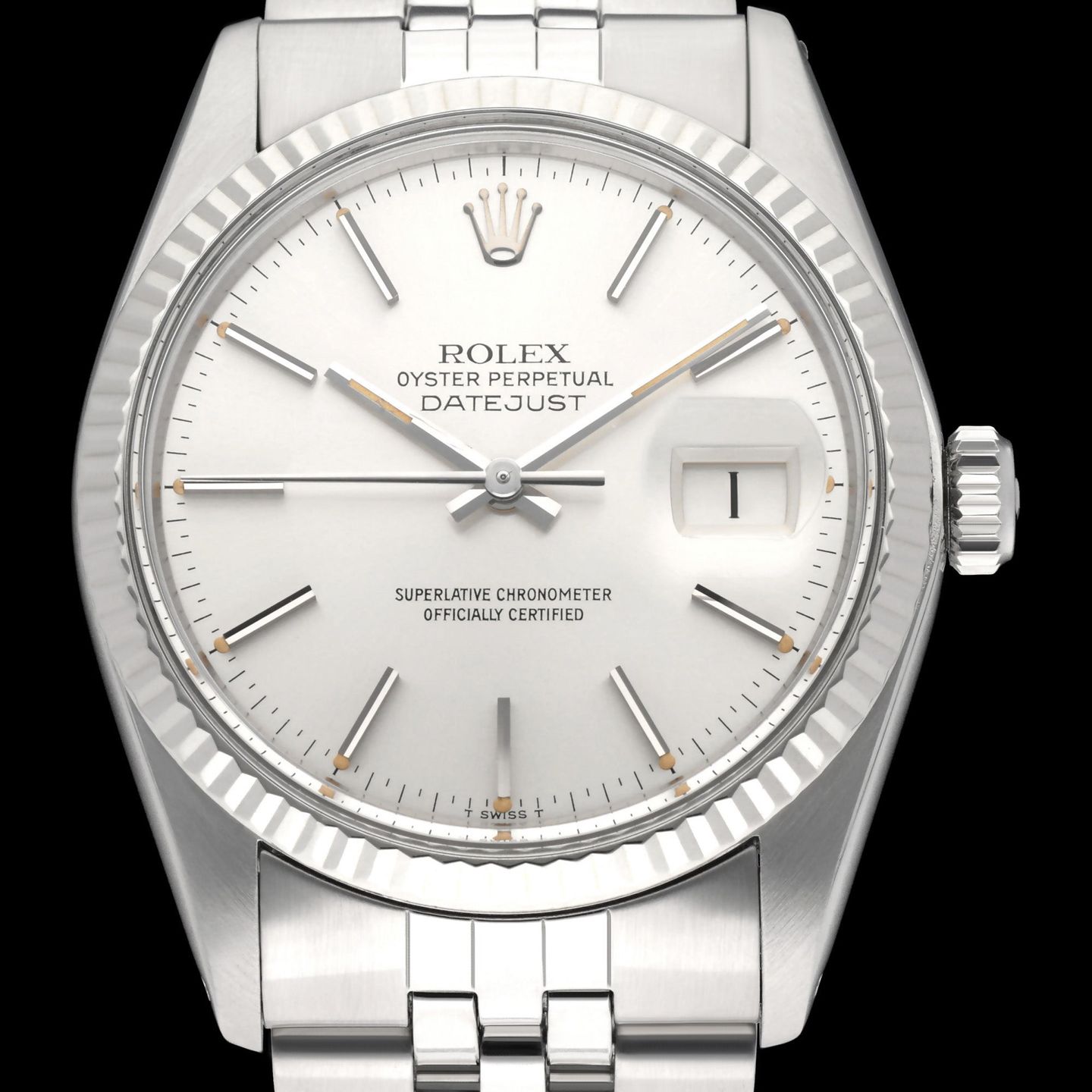 Rolex Datejust 36 16014 (1979) - Silver dial 36 mm Steel case (1/8)