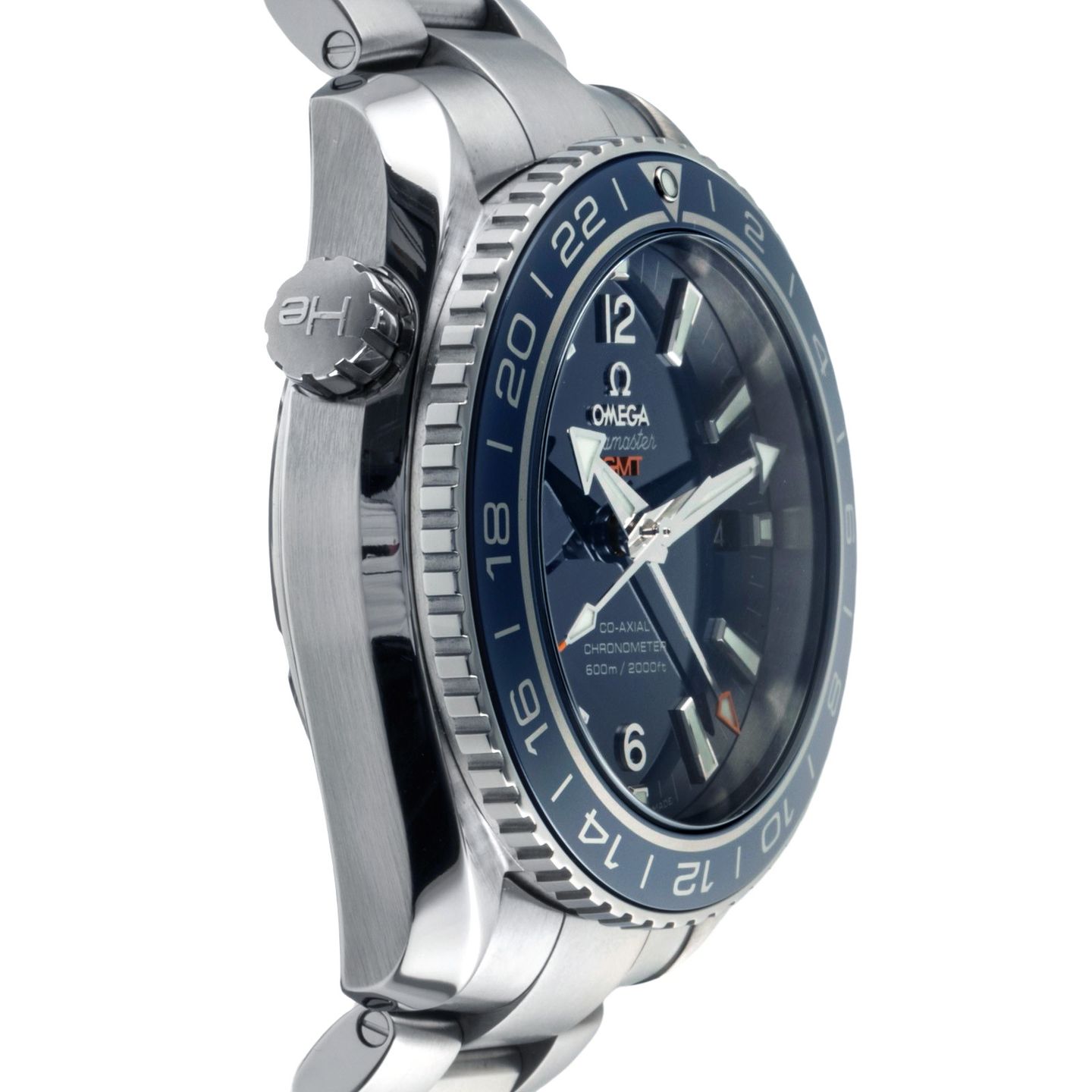 Omega Seamaster Planet Ocean 232.90.44.22.03.001 (Onbekend (willekeurig serienummer)) - Blauw wijzerplaat 44mm Titanium (7/8)