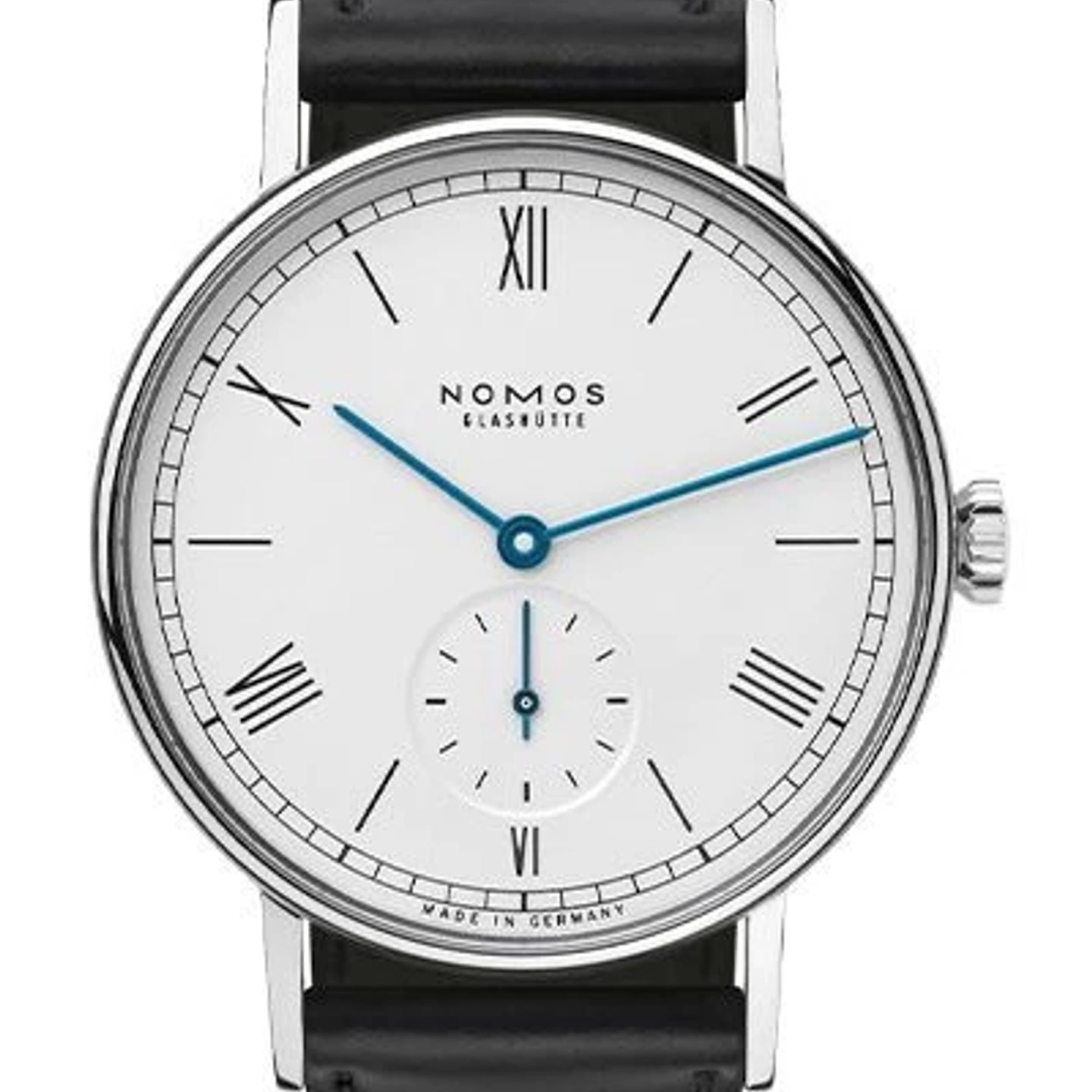 NOMOS Ludwig 205 (2024) - Wit wijzerplaat 35mm Staal (2/2)