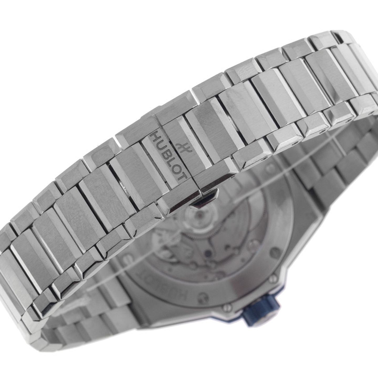 Hublot Big Bang 38 mm 457.NX.7170.NX (2025) - Blue dial 38 mm Titanium case (7/7)
