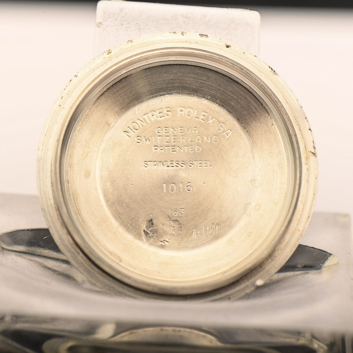 Rolex Explorer 1016 (1963) - Black dial 36 mm Steel case (16/16)