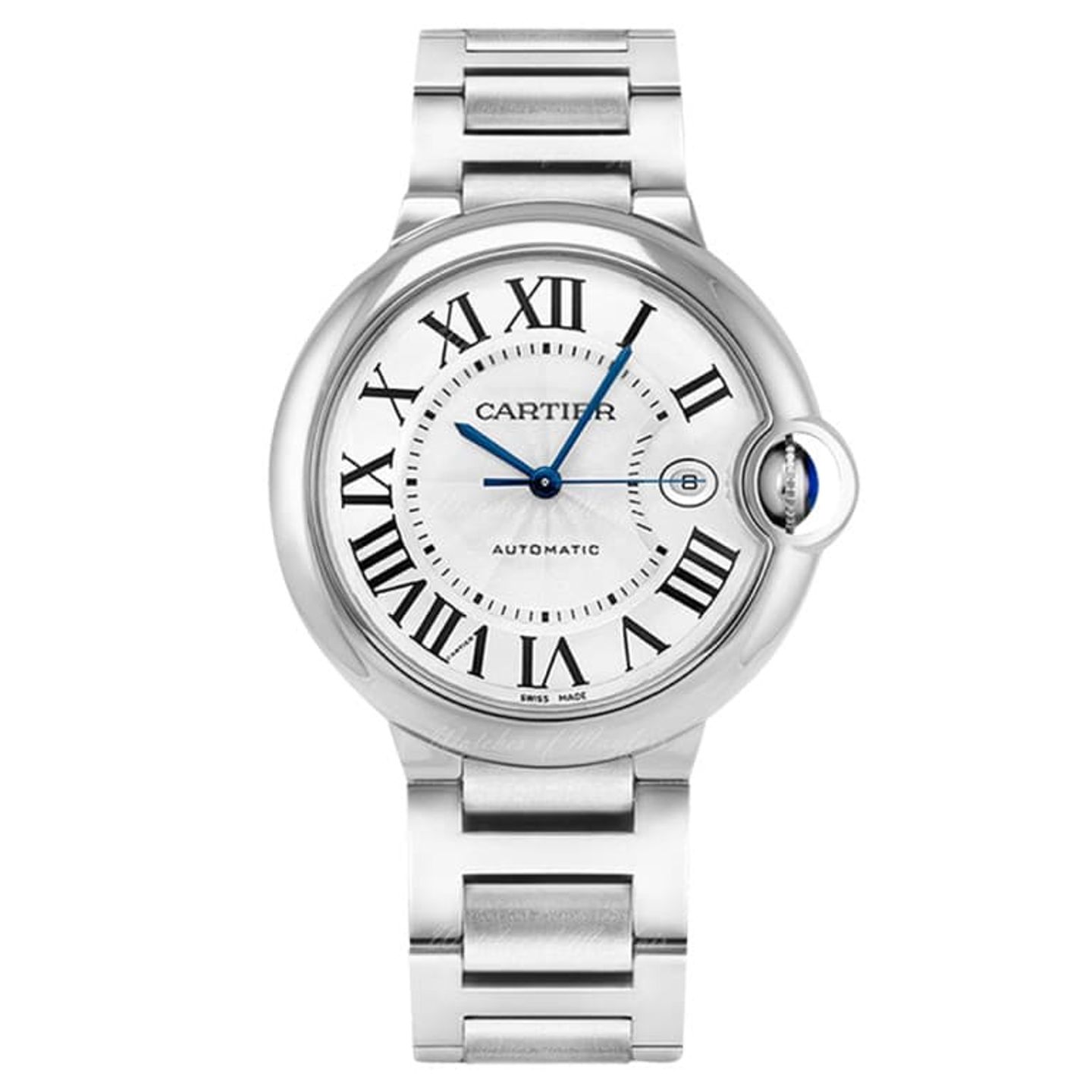 Cartier Ballon Bleu 42mm WSBB0049 (2024) - Zilver wijzerplaat 42mm Staal (1/1)