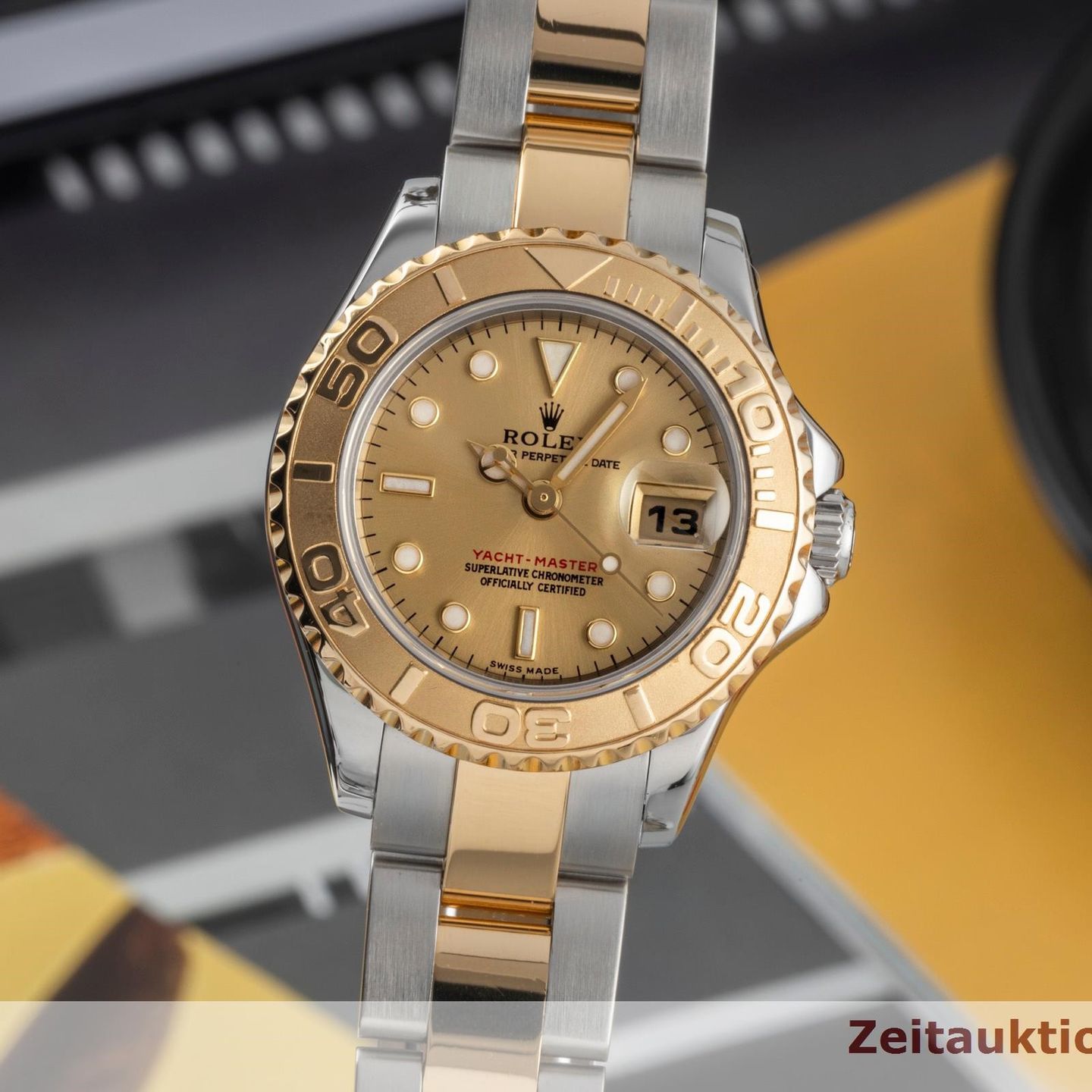 Rolex Yacht-Master 169623 (2005) - 29mm Goud/Staal (3/8)