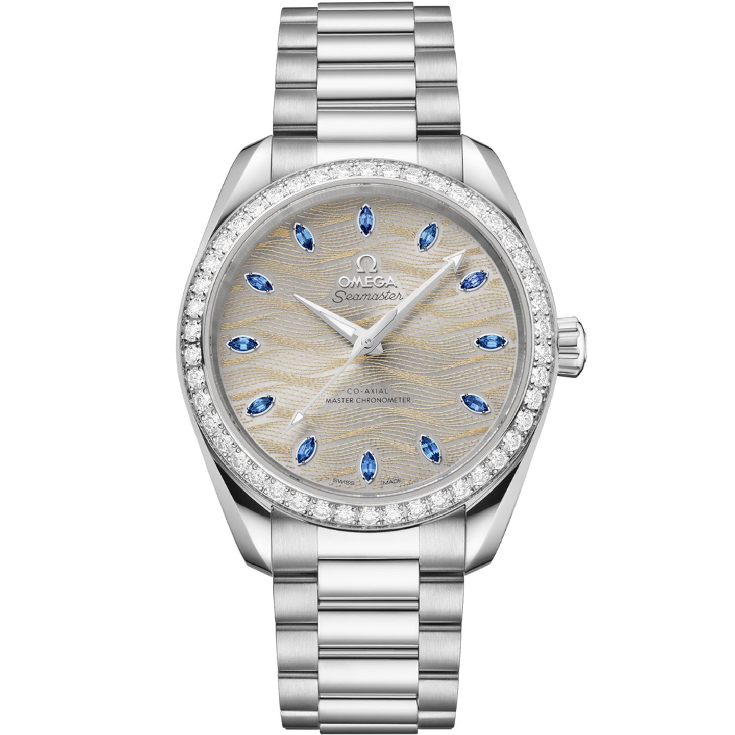 Omega Seamaster Aqua Terra 220.55.38.20.99.003 (2025) - Zilver wijzerplaat 38mm Witgoud (1/1)