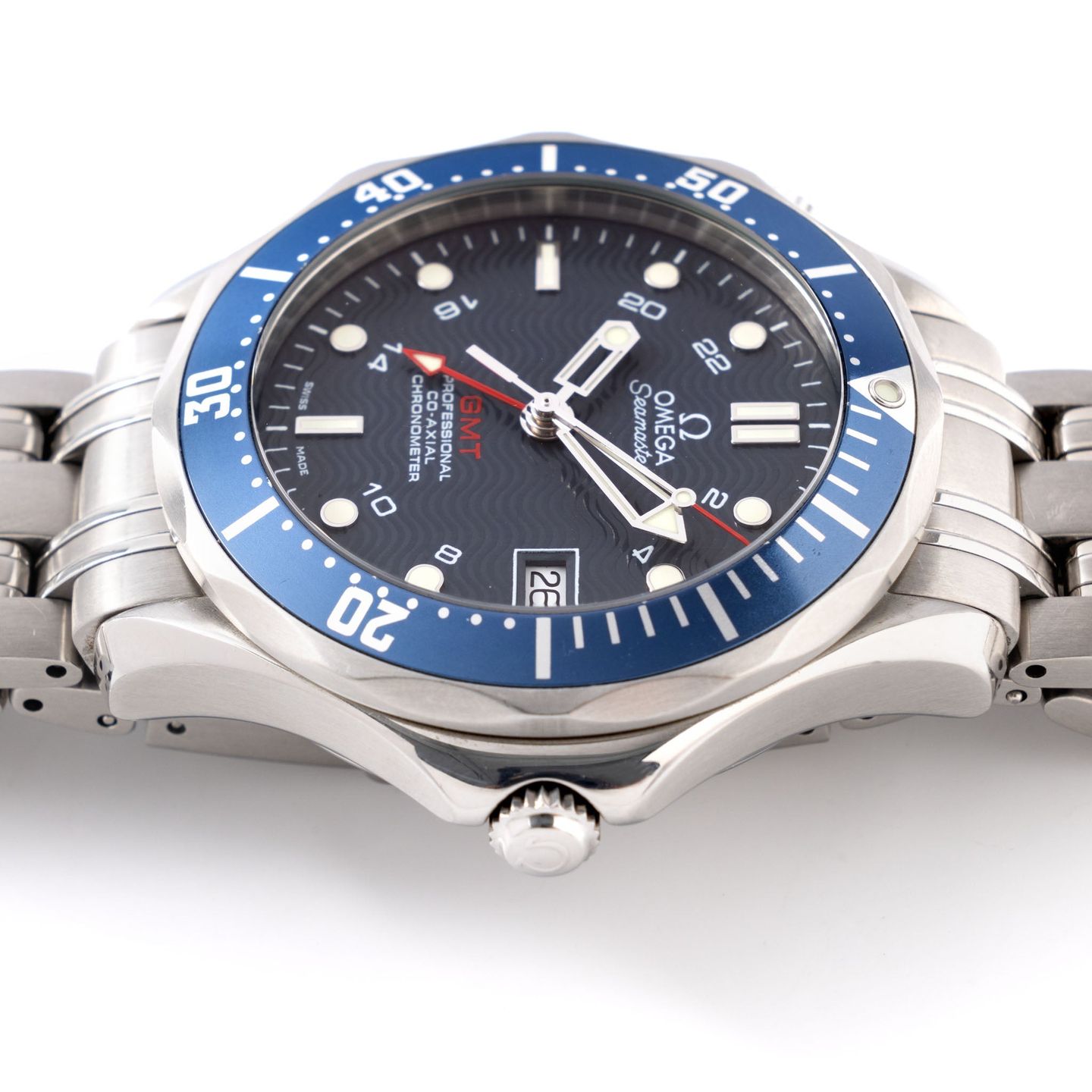 Omega Seamaster Diver 300 M 2535.80.00 (Onbekend (willekeurig serienummer)) - Blauw wijzerplaat 41mm Staal (4/7)