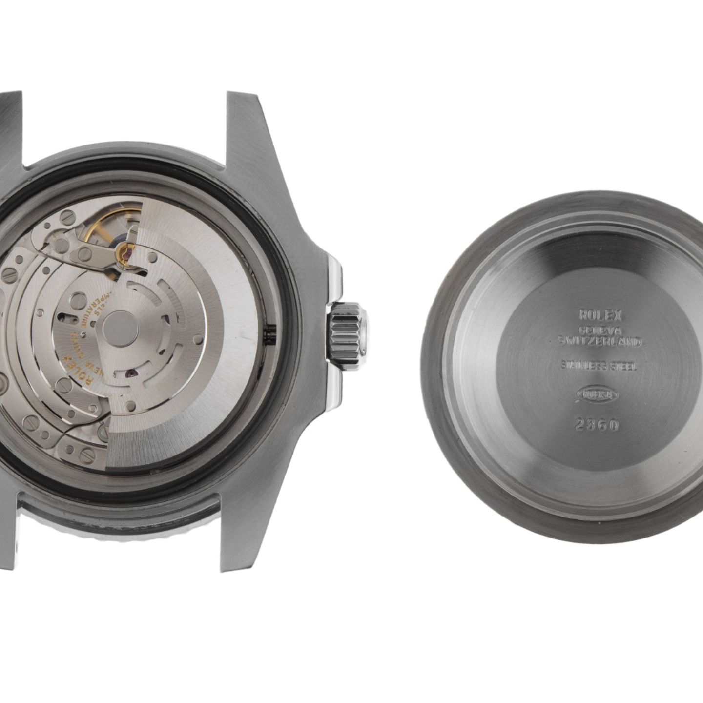 Rolex Submariner No Date 114060 (2010) - Black dial 40 mm Steel case (8/8)