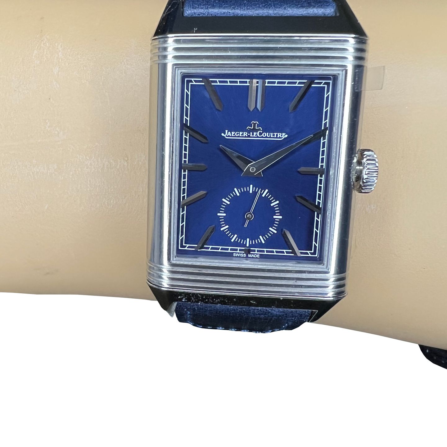 Jaeger-LeCoultre Reverso Duoface Q3988482 (2024) - Blauw wijzerplaat 28mm Staal (1/8)