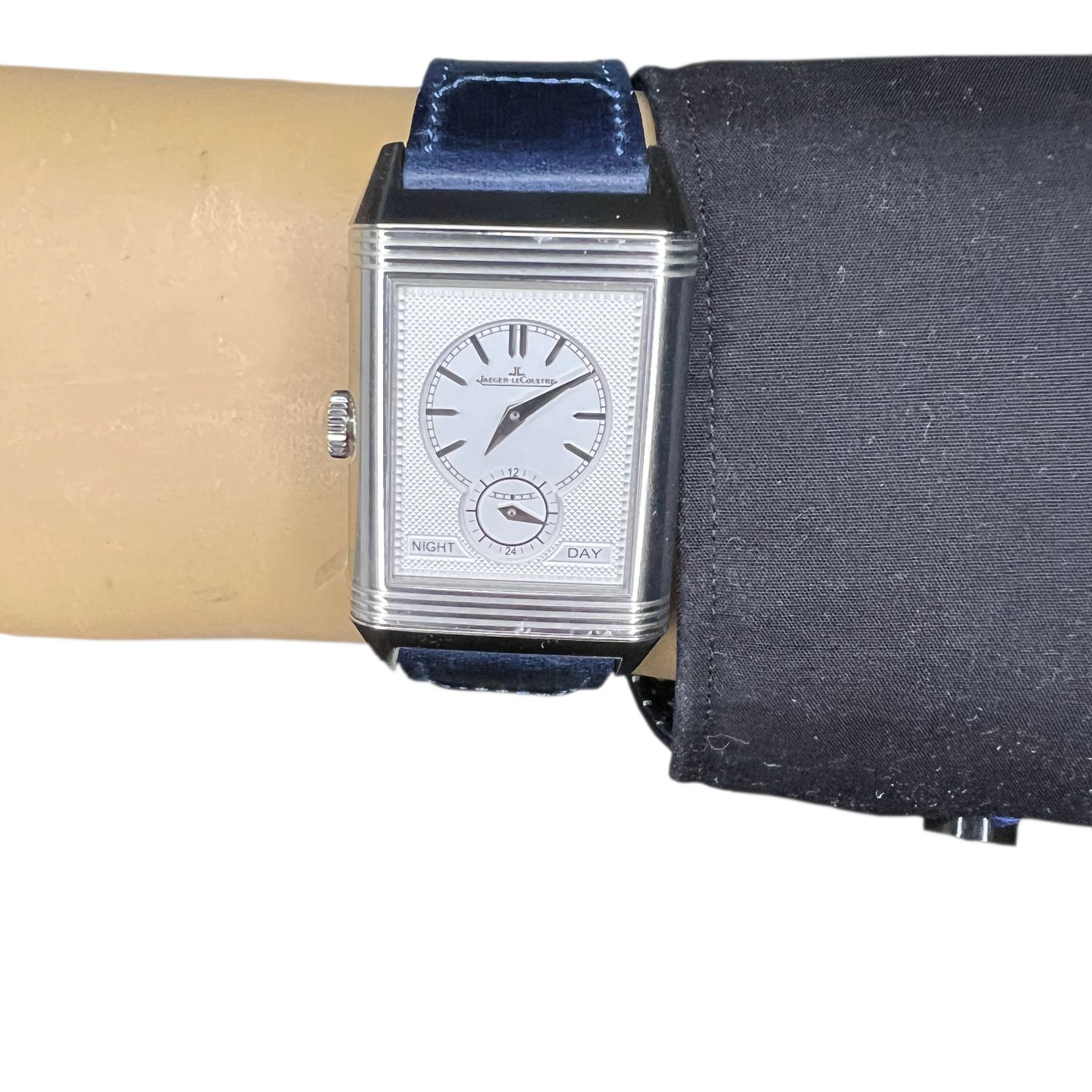 Jaeger-LeCoultre Reverso Duoface Q3988482 (2024) - Blauw wijzerplaat 28mm Staal (8/8)