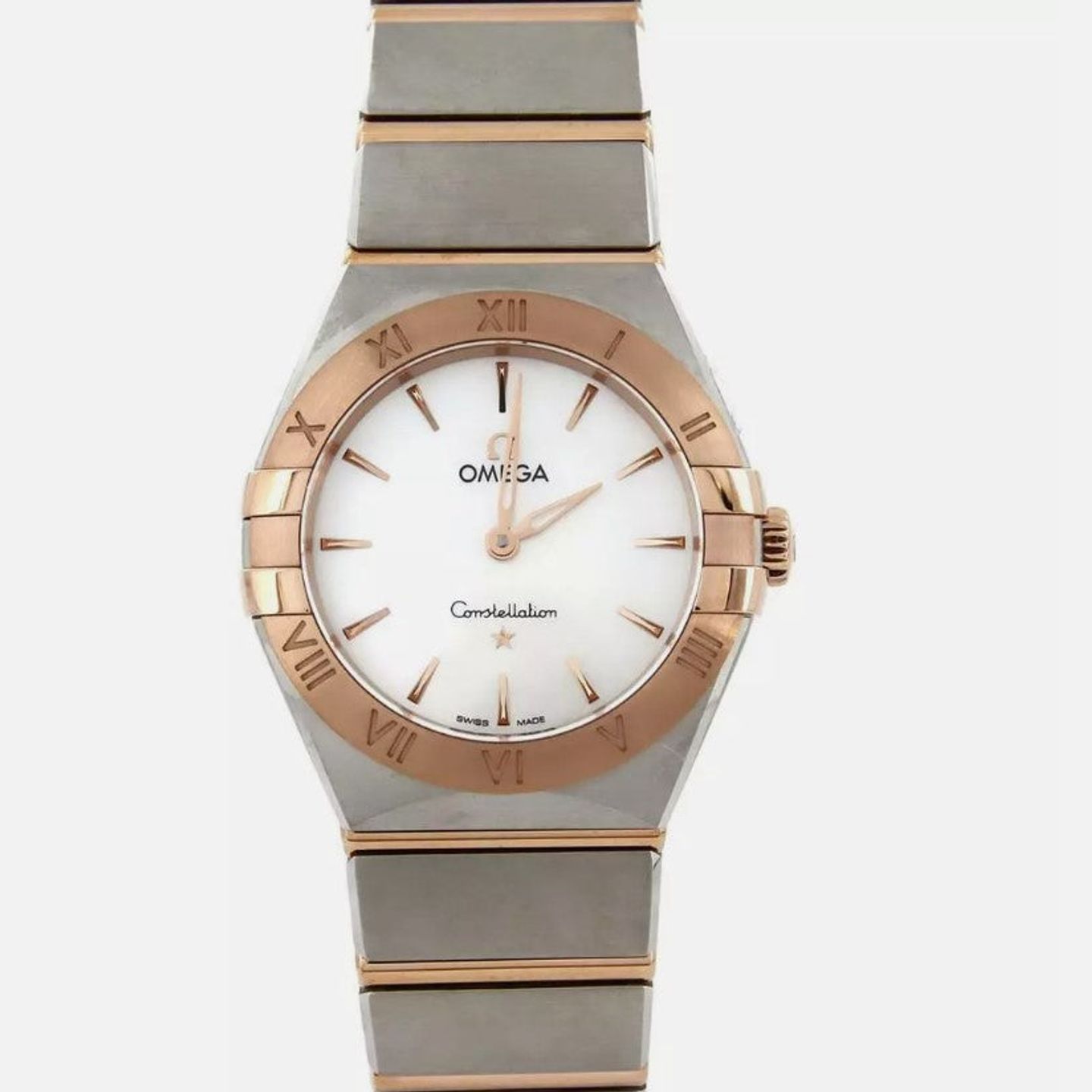 Omega Constellation Quartz 131.20.28.60.05.001 (2025) - Parelmoer wijzerplaat 28mm Staal (1/1)