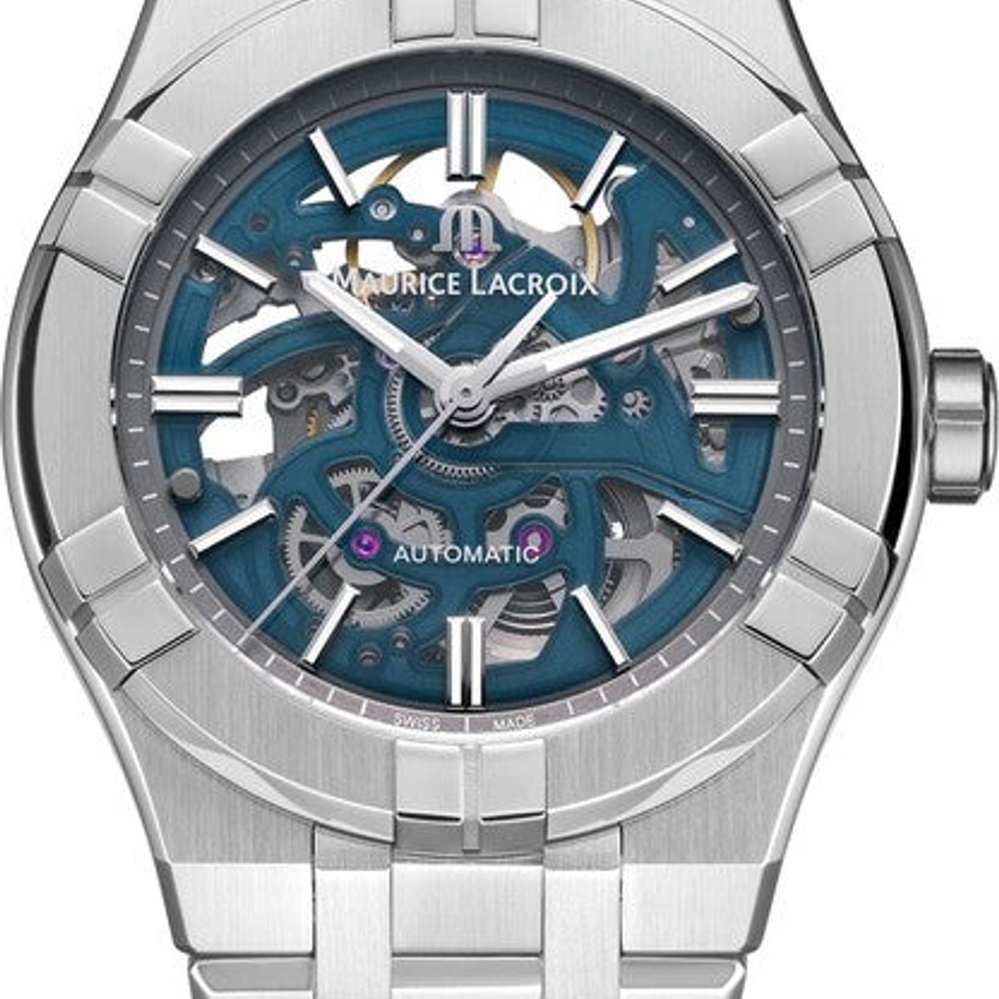 Maurice Lacroix Aikon AI6007-SS002-031-1 (2026) - Transparent dial 39 mm Steel case (1/1)